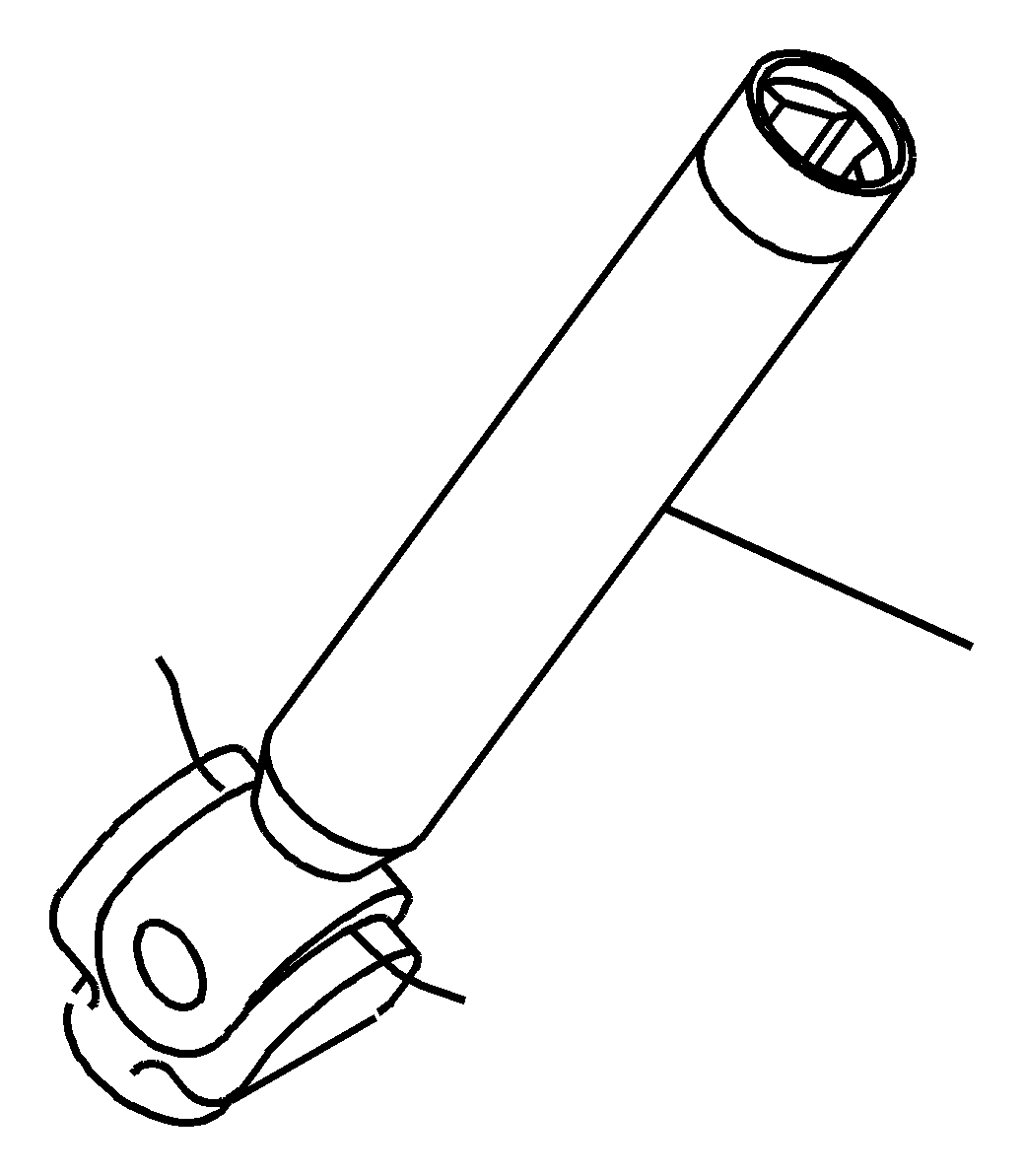 View 8-97201-107-0 SHAFT Full-Sized Product Image