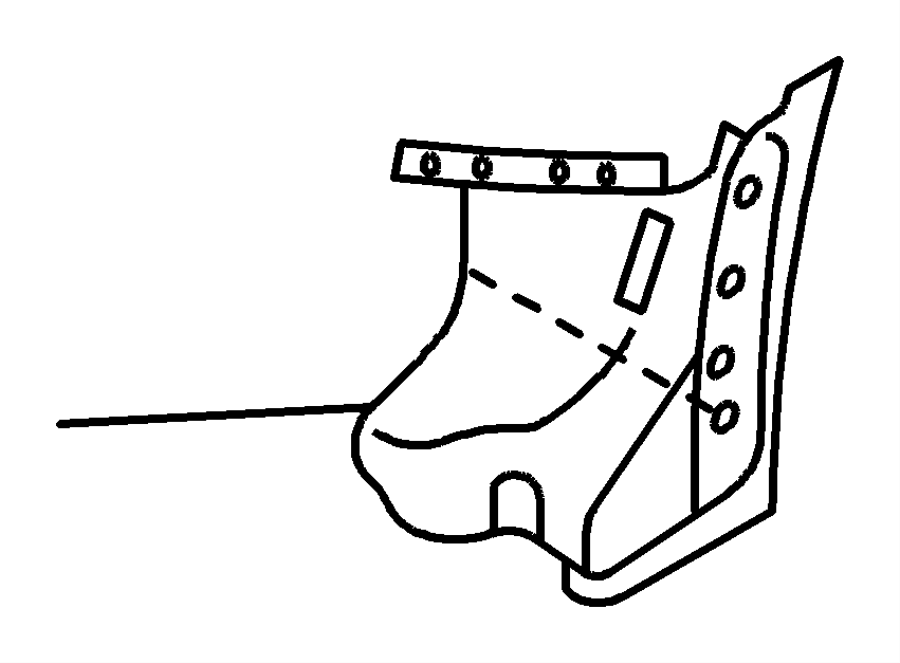 View 8-97585-317-4 GUSSET Full-Sized Product Image