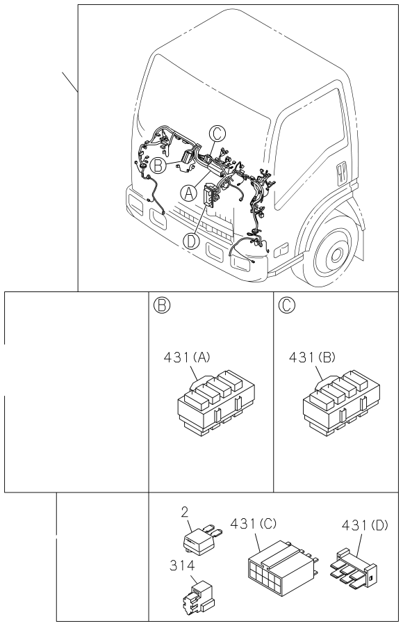 View 8-98088-862-3 HARNESS Full-Sized Product Image