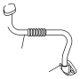 View PIPE. PIPE; OIL DRAIN             Full-Sized Product Image 1 of 3