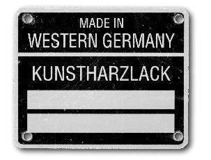 Image of Sticker. image for your 1975 Porsche
