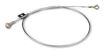 Image of FOLD TOP TENSN CABLE. Tension cable. image for your 1990 Porsche 911 Carrera 2 Convertible