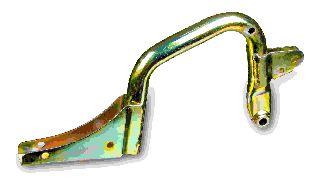 Image of Hinge. Lid Bracket. (Rear) image for your 1992 Porsche 911 Carrera 2 Targa 3.6L 6 cylinder M/T RWD