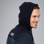 Image of Men's sweatshirt jacket - MARTINI RACING.  Hoodie with contrasting. image for your 1982 Porsche 911