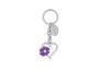 View Key Chain - Flower Heart w/Optima Tag Full-Sized Product Image