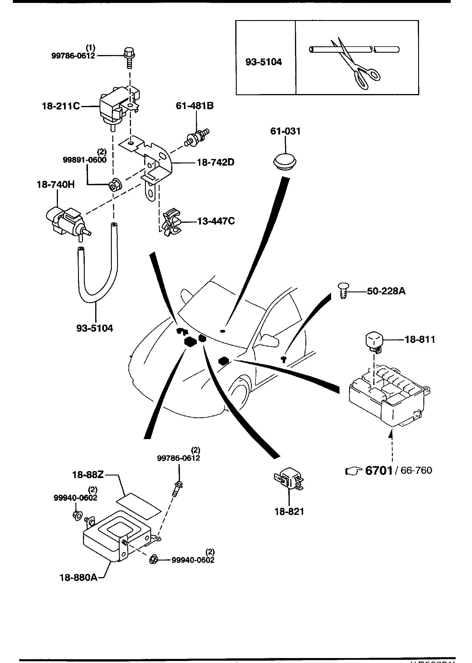 Diagram ENGINE SWITCHES & RELAYS (1500CC) for your 2009 Mazda Mazda6   