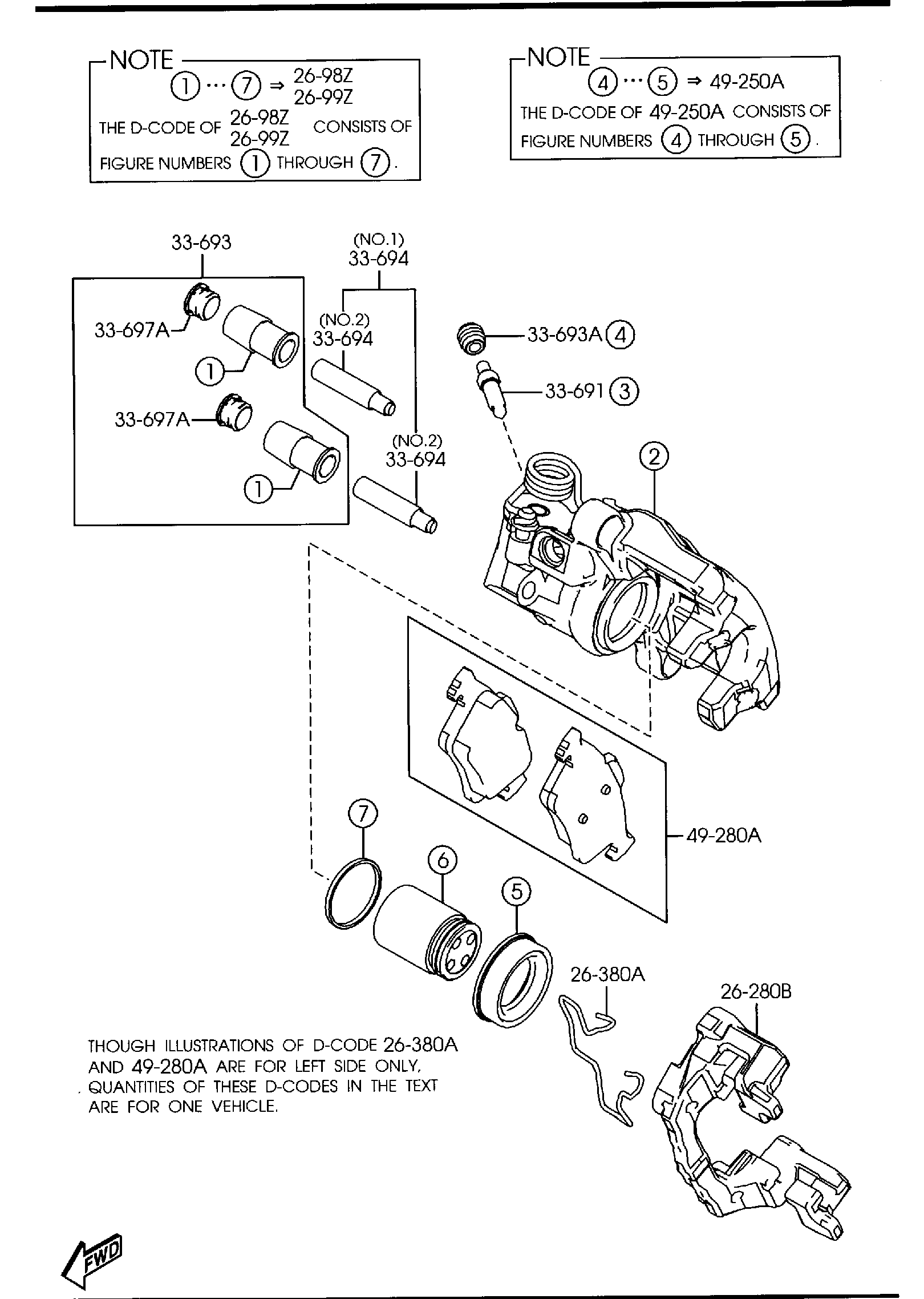 Diagram REAR BRAKE MECHANISMS for your 2016 Mazda Mazda3 2.0L MT 2WD SEDAN I (VIN Begins: JM1) 