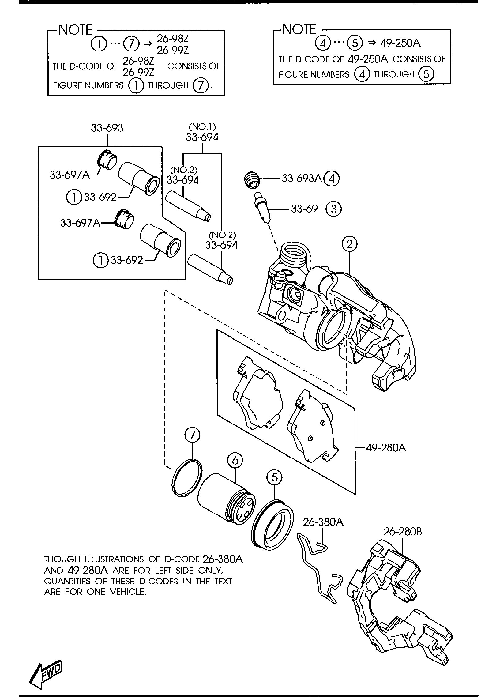 Diagram REAR BRAKE MECHANISMS for your 2016 Mazda Mazda3 2.0L MT 2WD SEDAN I (VIN Begins: JM1) 