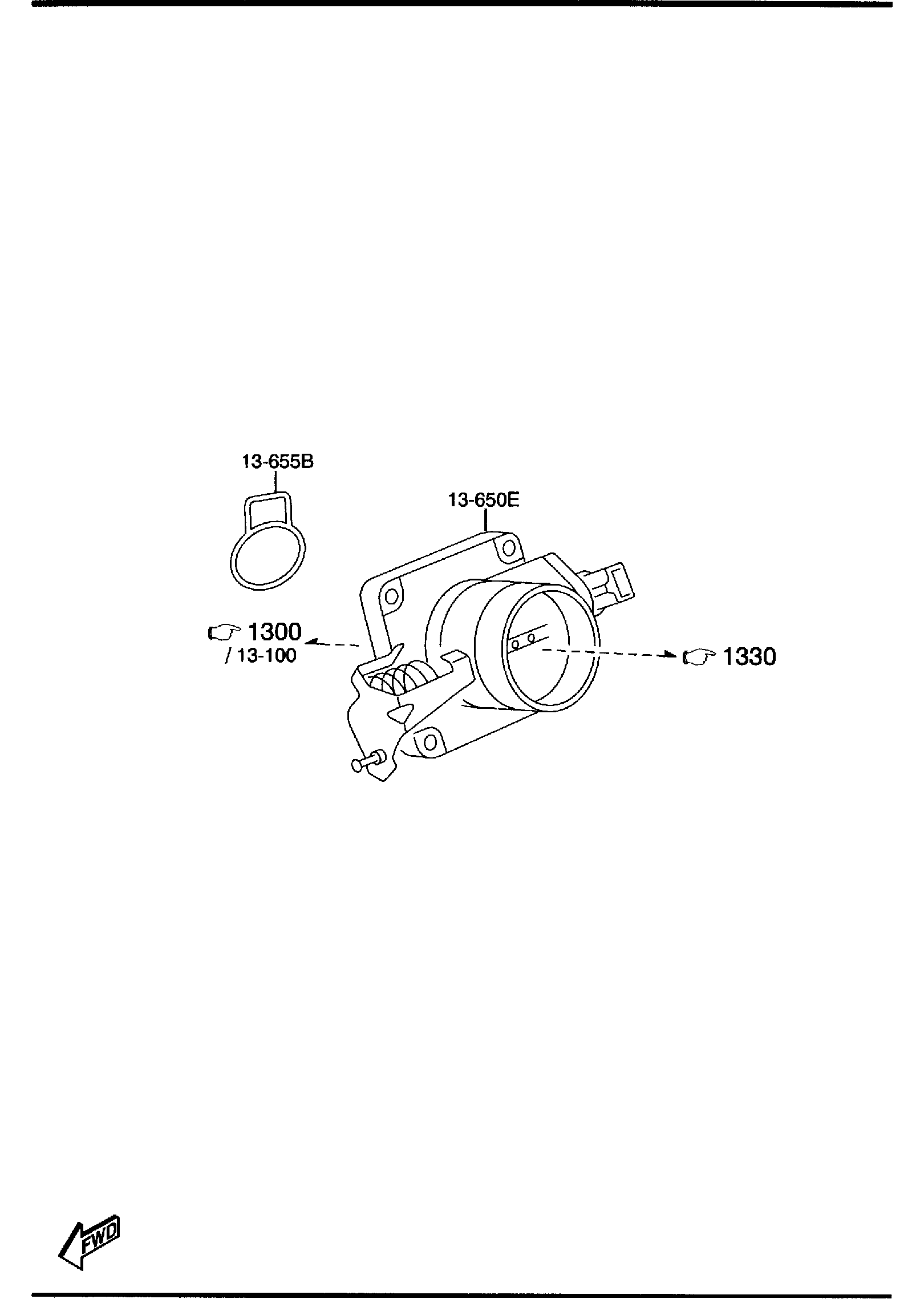 Diagram THROTTLE BODY (2300CC) for your 2005 Mazda Mazda3  HATCHBACK SP 