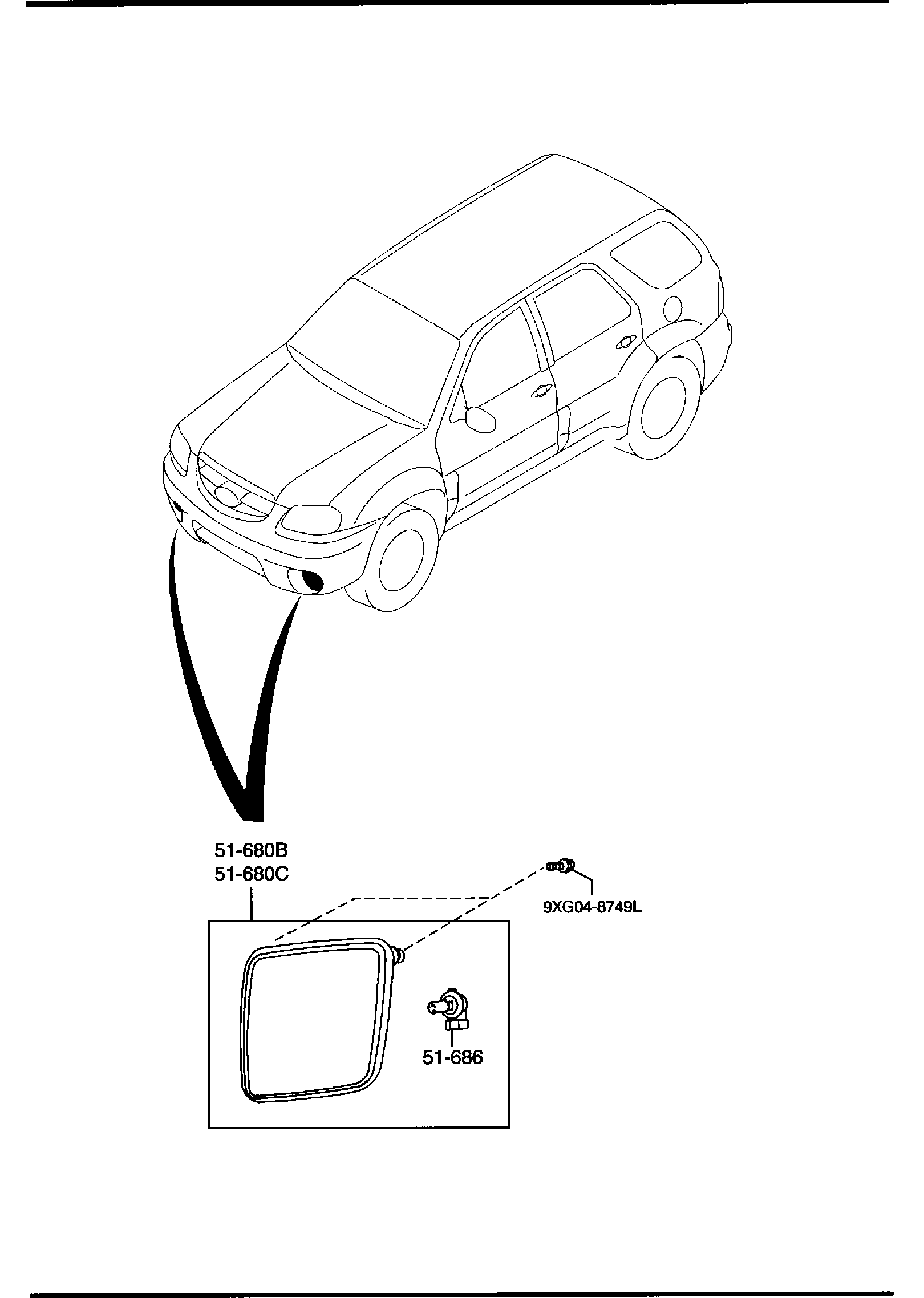 Diagram FRONT COMBINATION LAMPS for your 2011 Mazda MX-5 Miata   