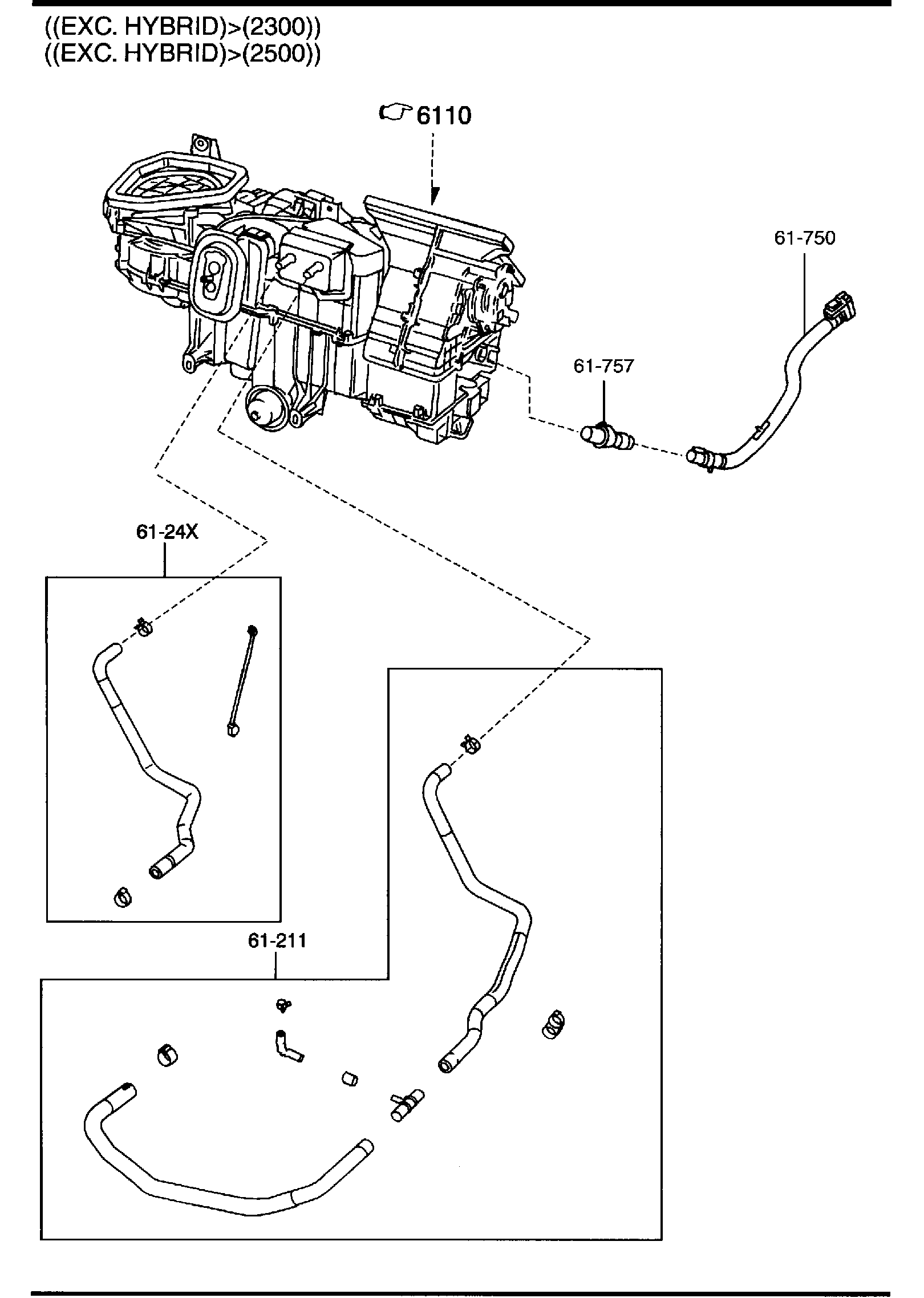 Diagram FRONT HEATER for your 2008 Mazda Mazda5   