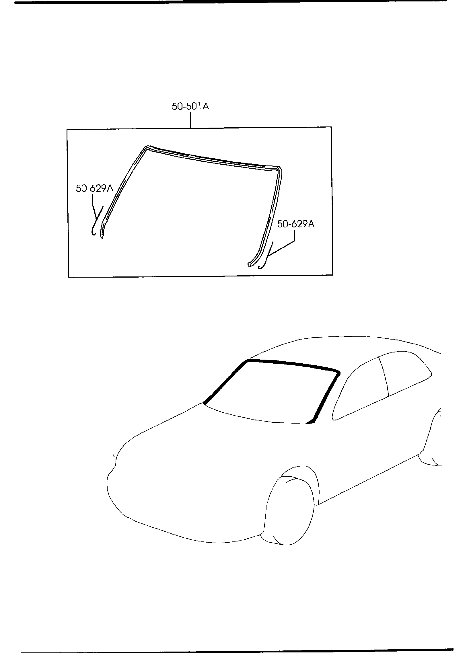 Diagram WINDOW MOULDINGS for your 2019 Mazda Mazda6   