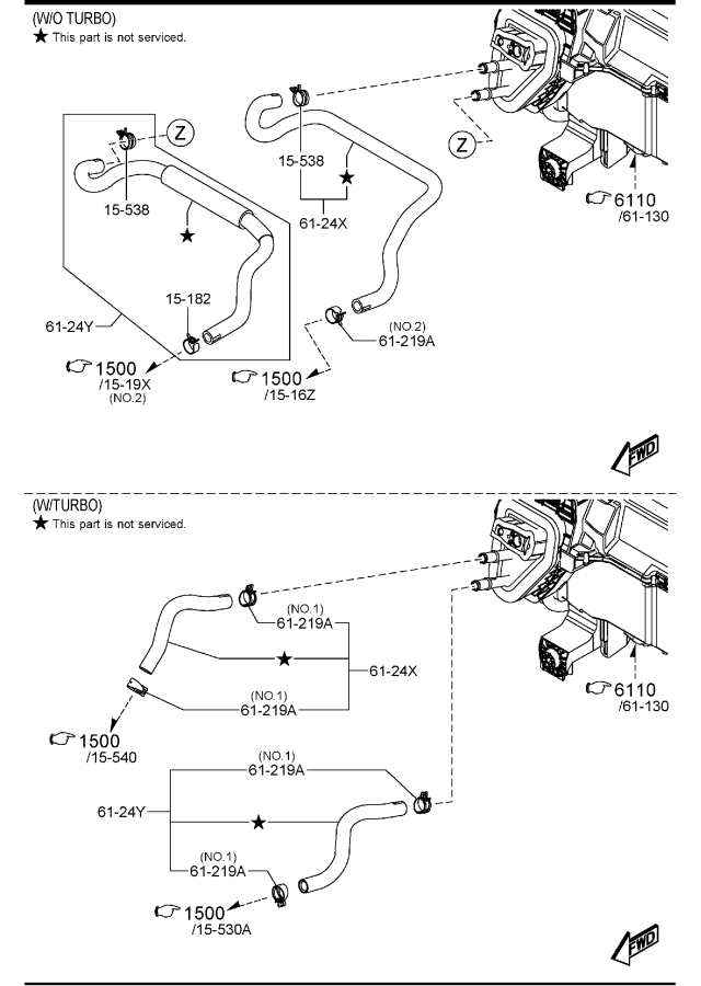 Diagram FRONT HEATER for your 2008 Mazda Mazda5   