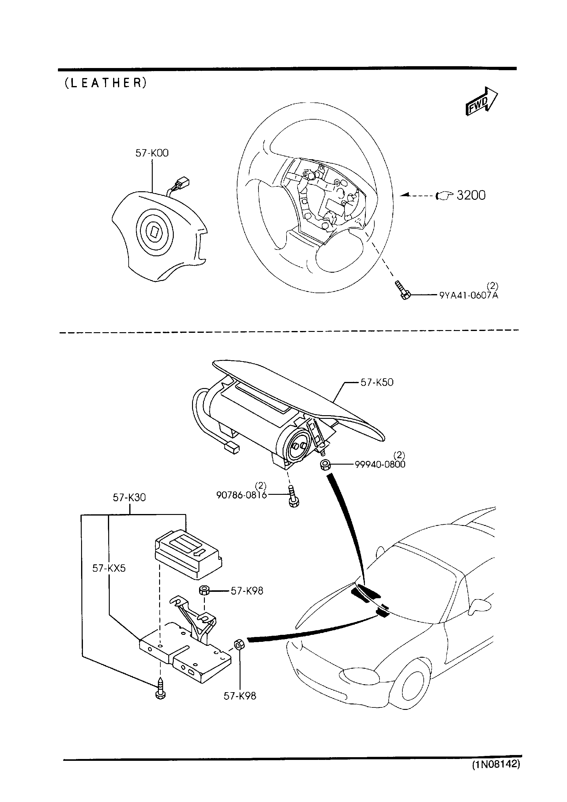 Diagram AIR BAG for your 2019 Mazda CX-5   