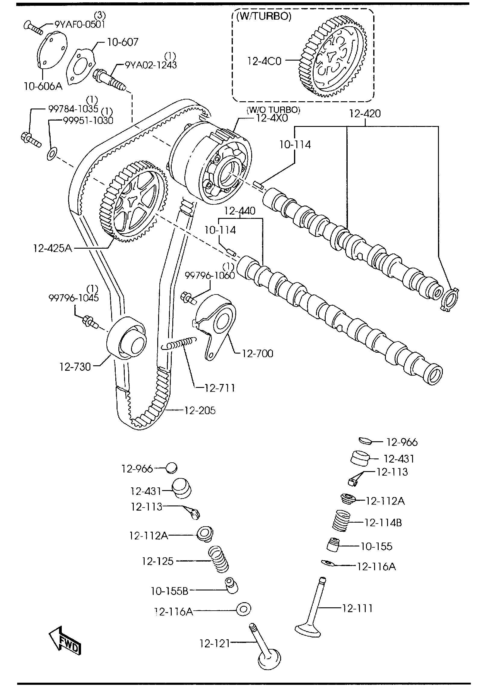 Diagram VALVE SYSTEM for your 2013 Mazda MX-5 Miata  Club 