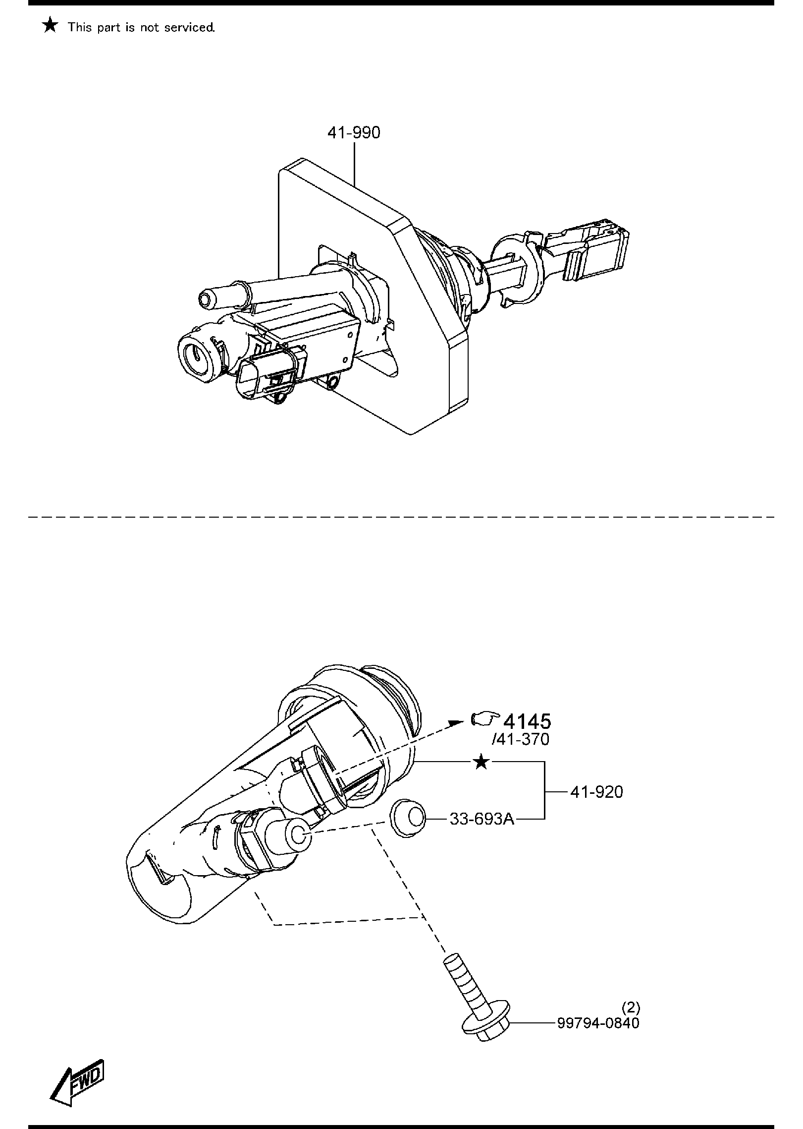 Diagram MANUAL TRANSMISSION CLUTCH RELEASE & MASTER CYLINDERS for your 2004 Mazda Mazda3   