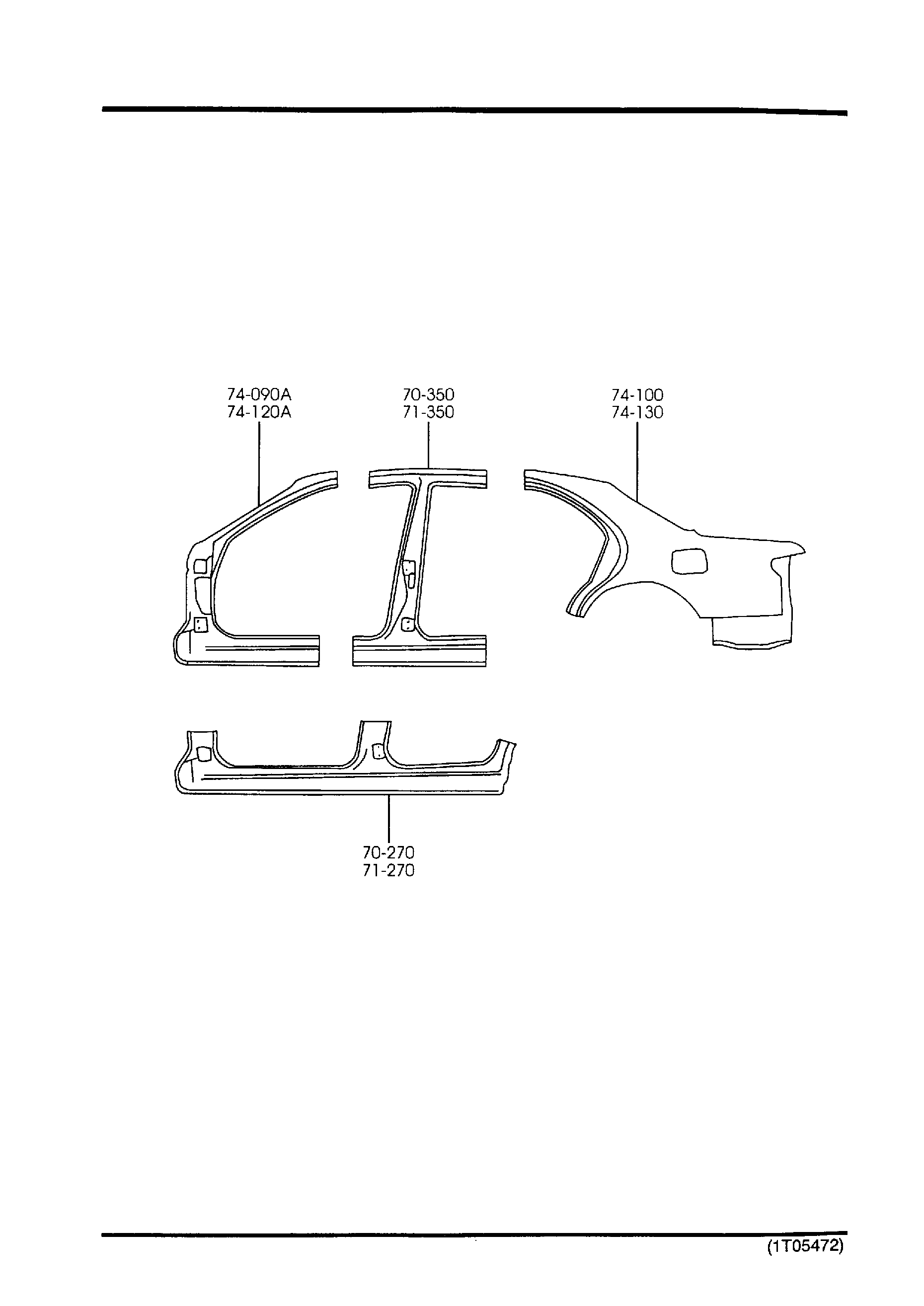 Diagram SIDE PANELS for your 2021 Mazda Mazda6   