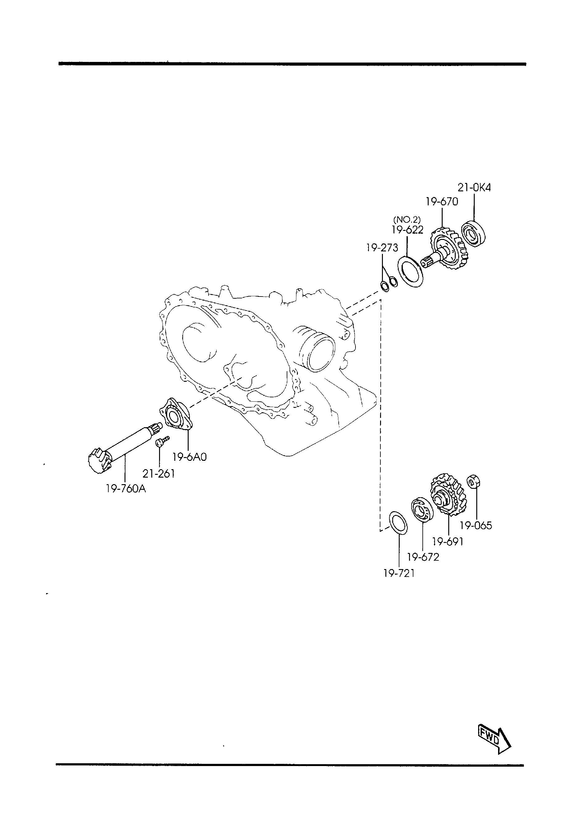 Diagram AUTOMATIC TRANSMISSION GOVERNOR, LOW & REVERSE PISTON (2300CC) for your 2008 Mazda CX-9   