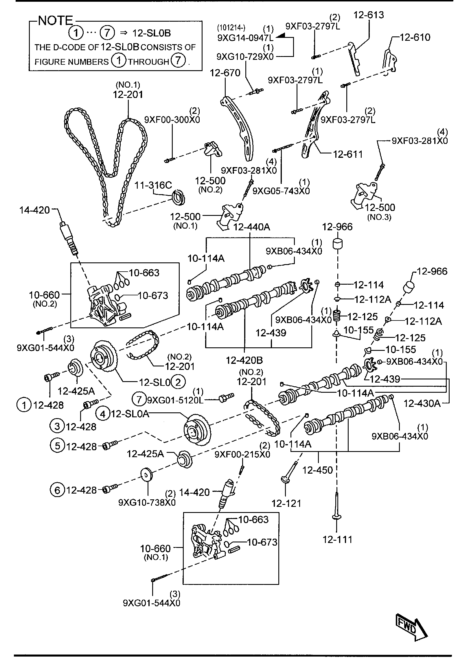 Diagram VALVE SYSTEM for your 2003 Mazda Mazda6 3.0L AT SEDAN BASE 