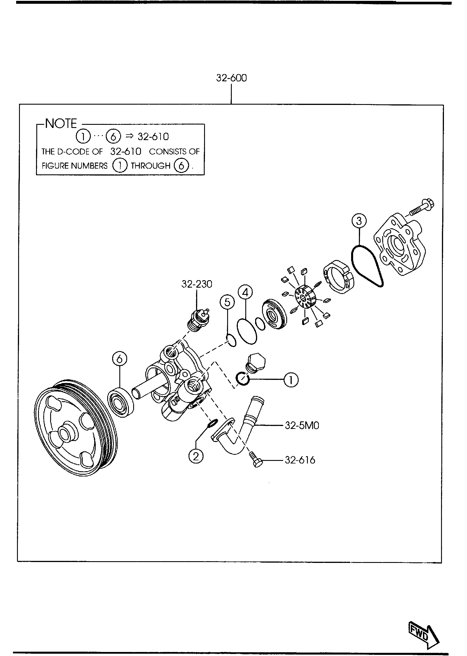 Diagram POWER STEERING SYSTEM (3000CC) for your 2010 Mazda Mazda3  SEDAN SIGNATURE 