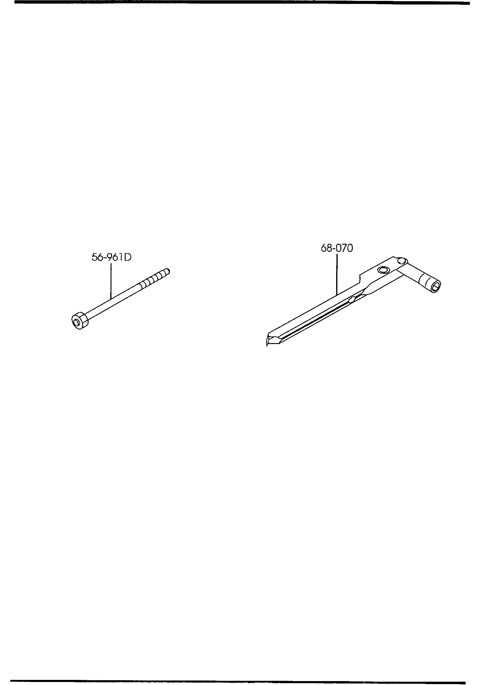 Diagram SERVICE TOOLS ('05 MODEL)(SEDAN) for your 2009 Mazda Mazda6   