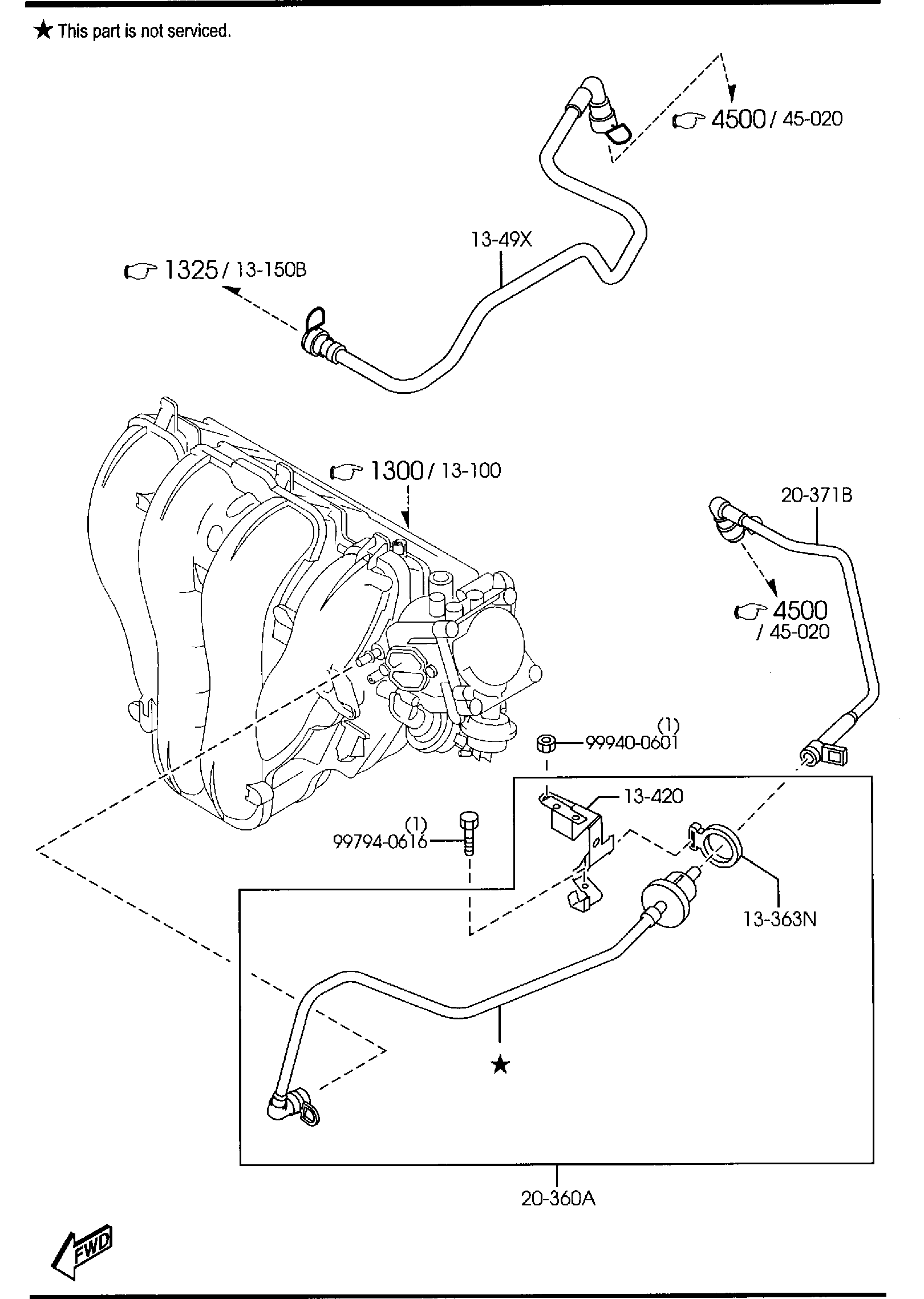 Diagram FUEL SYSTEM for your 2018 Mazda MX-5 Miata   