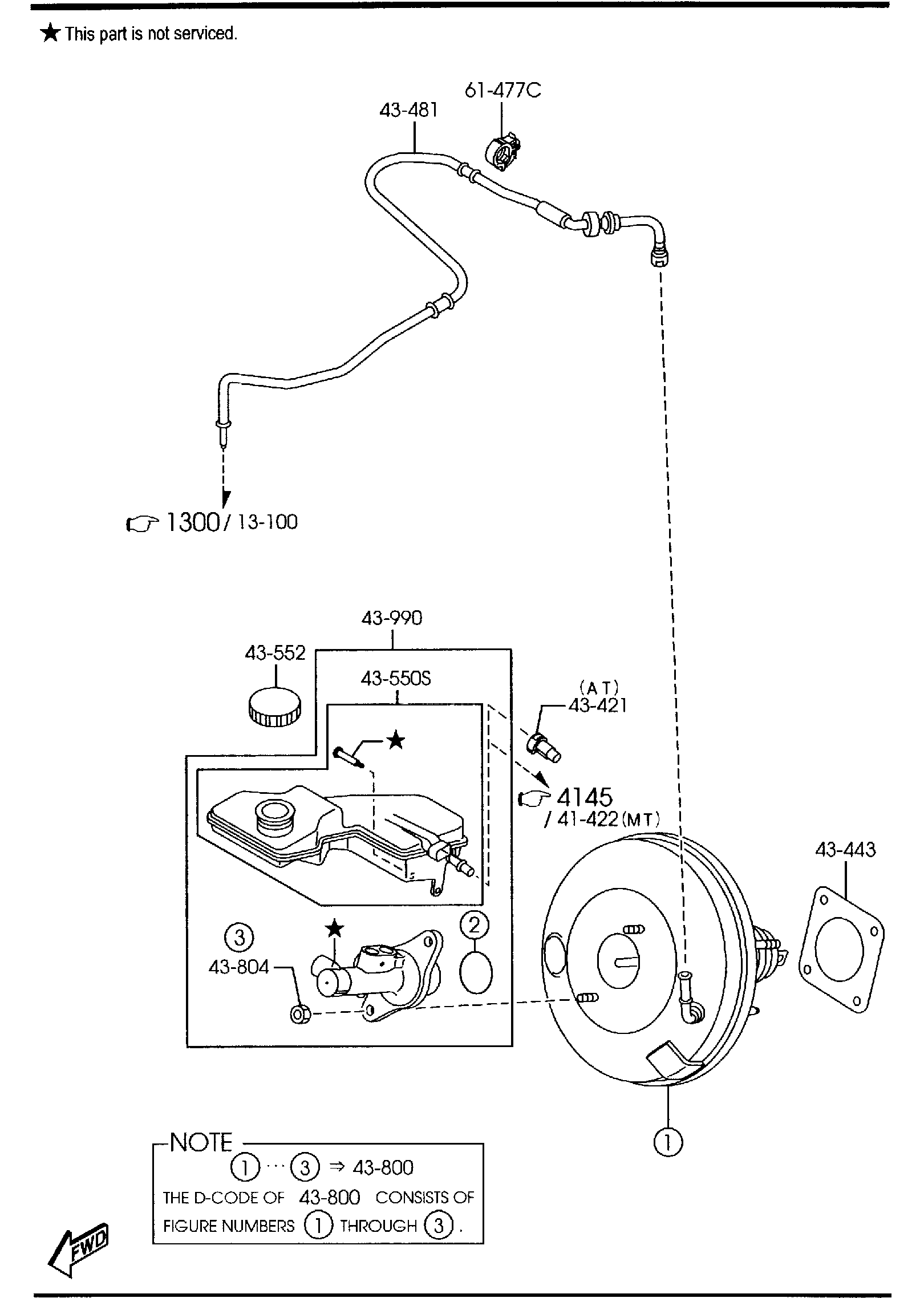 Diagram BRAKE MASTER CYLINDER & POWER BRAKE (W/ANTILOCK BRAKE) for your 2015 Mazda Mazda3  SEDAN SIGNATURE 