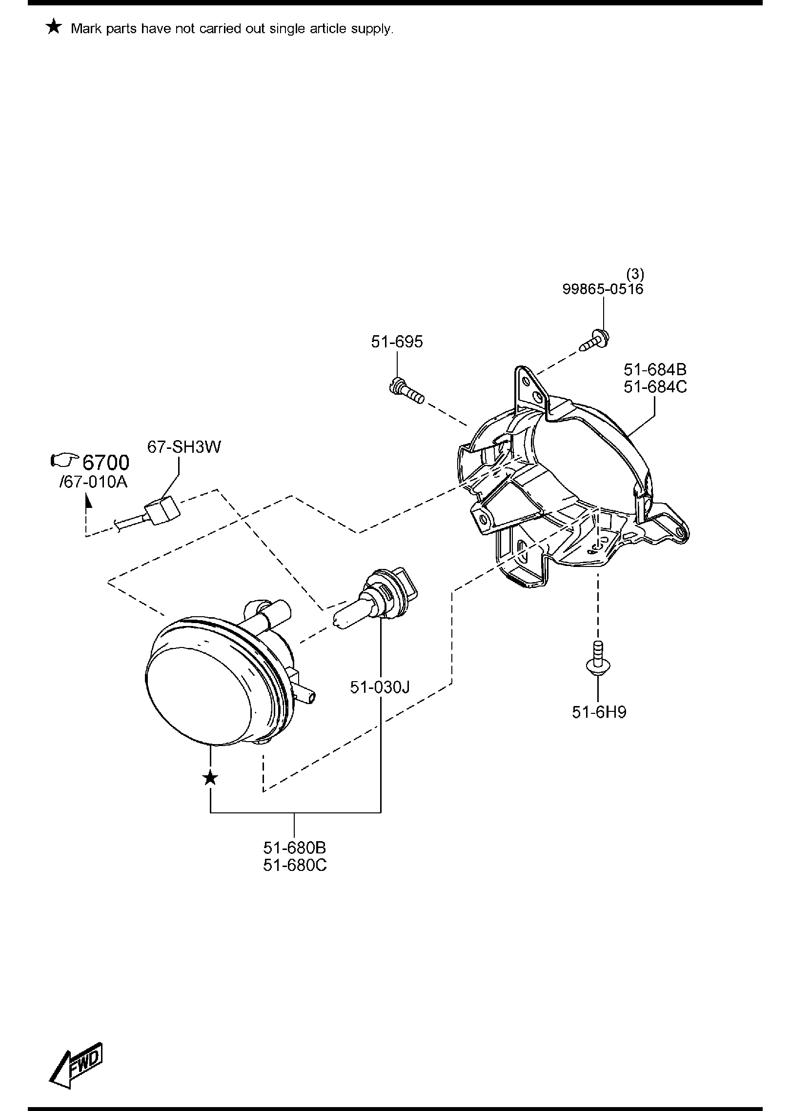 Diagram FRONT COMBINATION LAMPS for your 2015 Mazda MX-5 Miata   