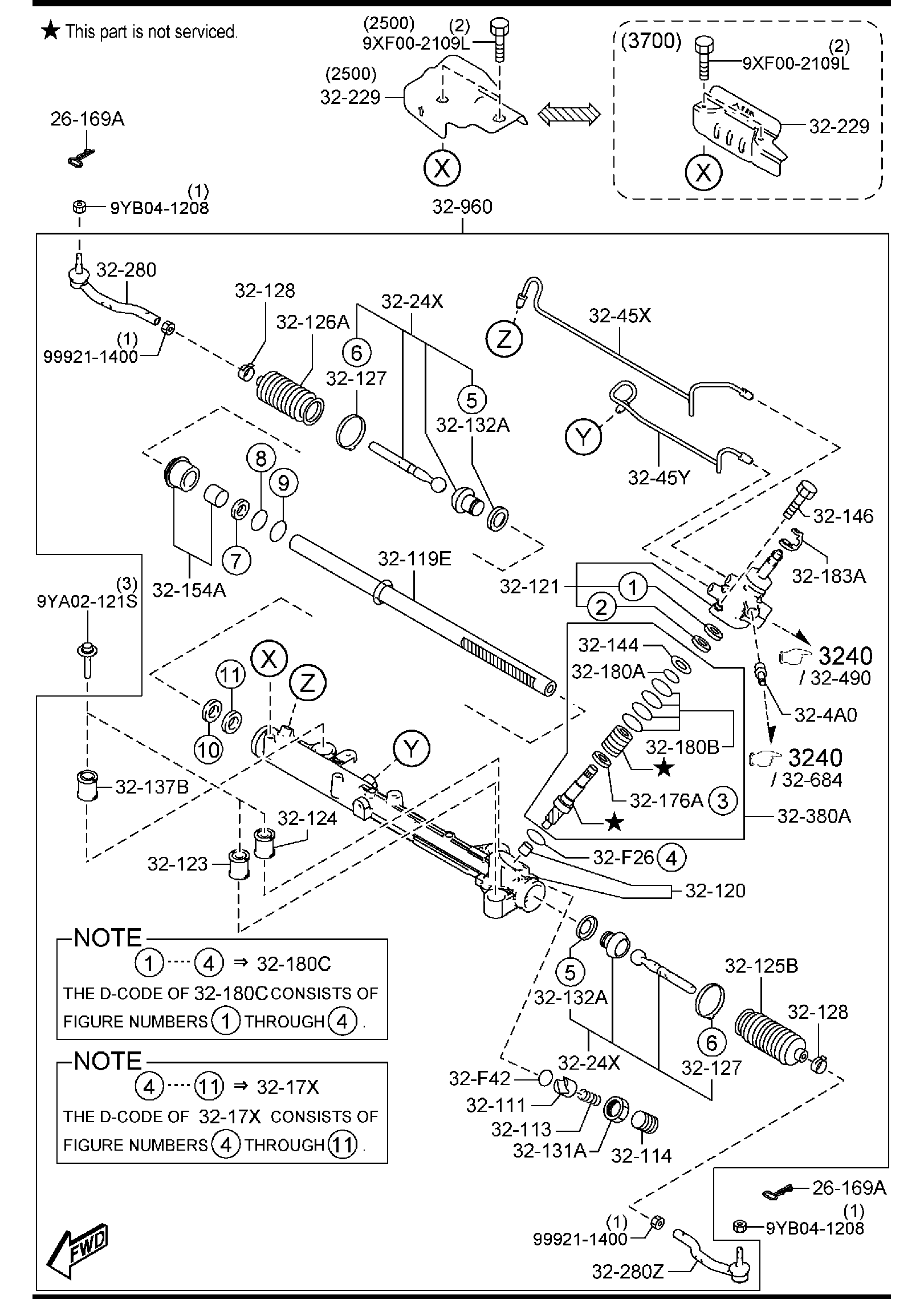 Diagram STEERING GEAR for your 2015 Mazda MX-5 Miata 2.0L MT Sport 