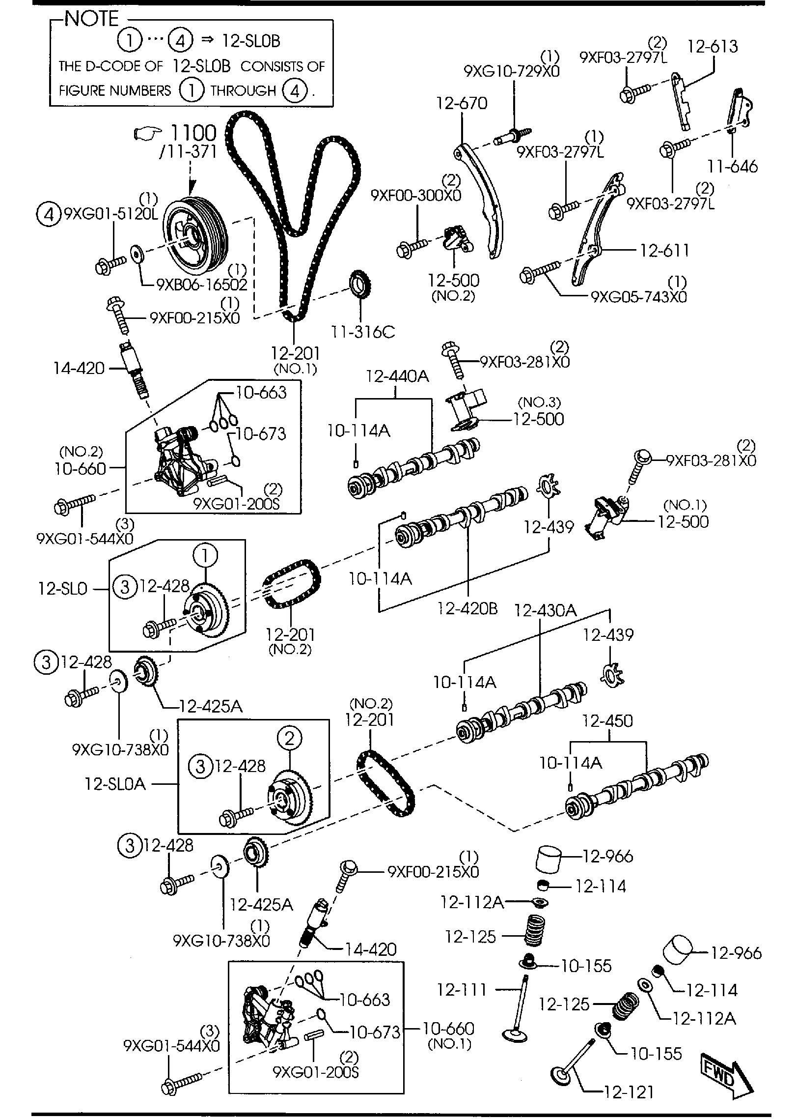 Diagram VALVE SYSTEM (3700CC) for your 2010 Mazda MX-5 Miata   