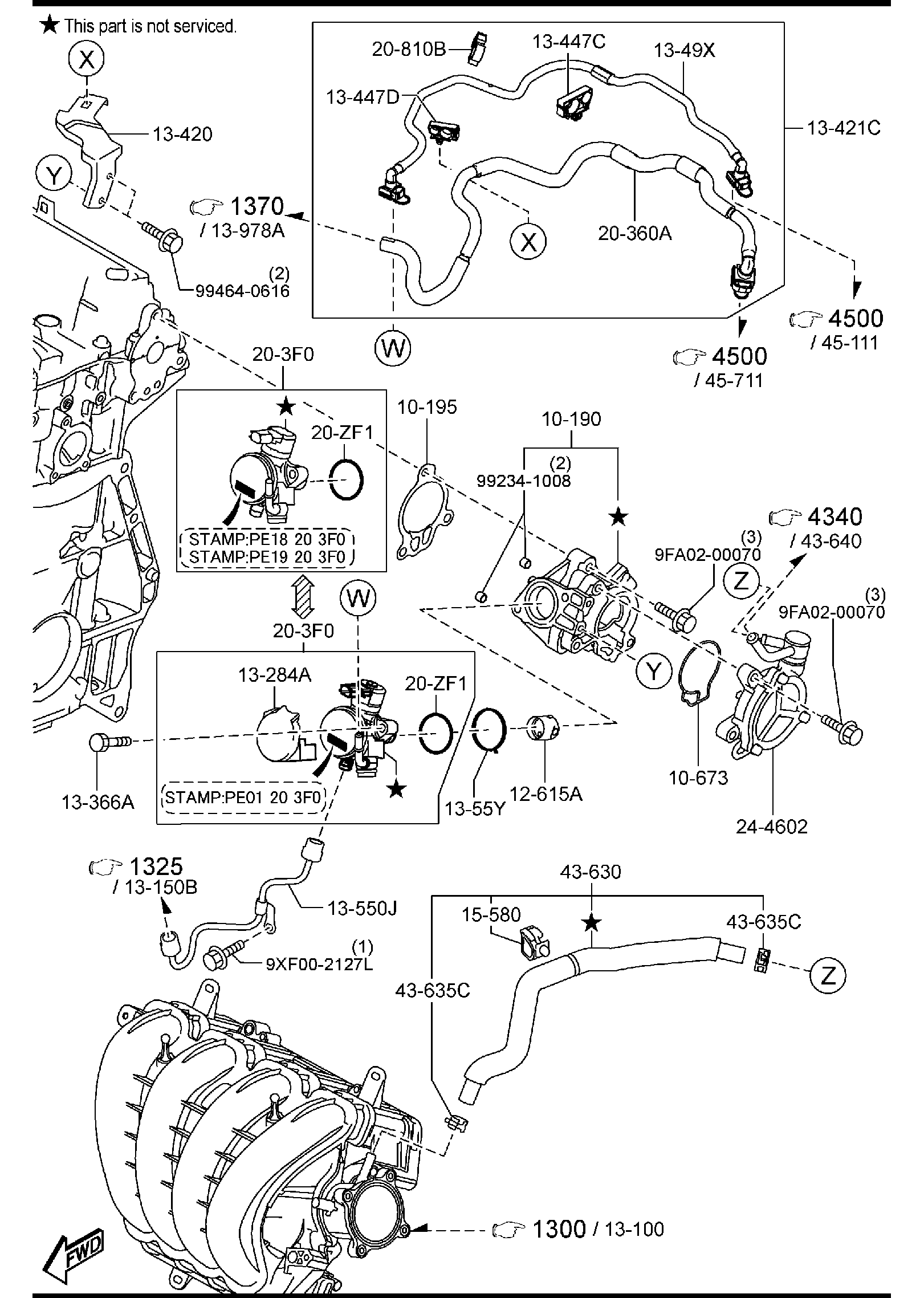 Diagram FUEL SYSTEM for your 2015 Mazda Mazda5  Touring 