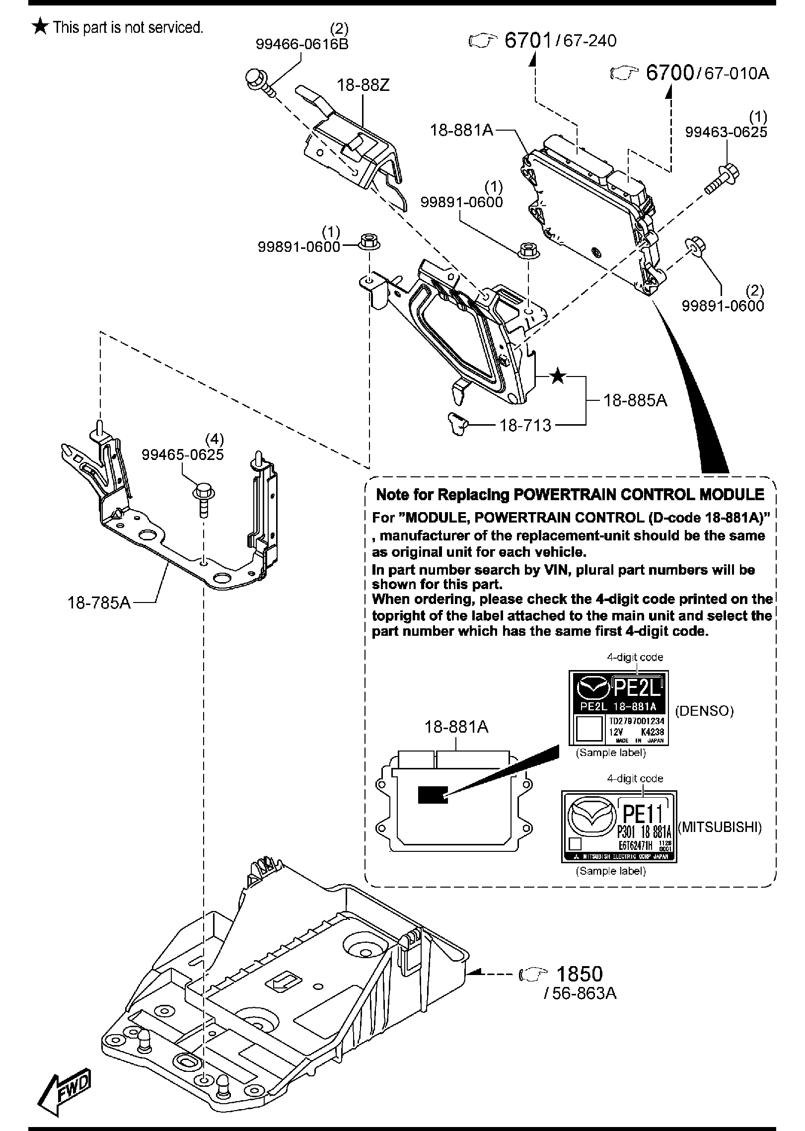 Diagram ENGINE SWITCHES & RELAYS (2000CC) for your 2014 Mazda Mazda3 2.0L MT 2WD SEDAN IGT (VIN Begins: JM1) 