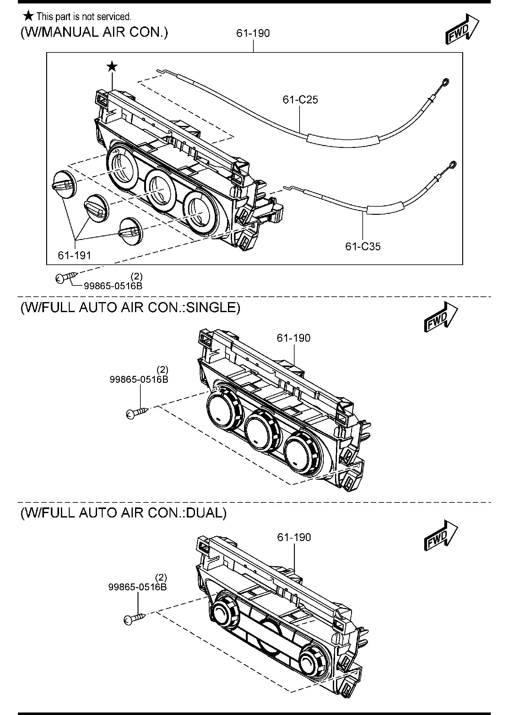 Full size assembly image of HEATER CONTROLS (1/1)