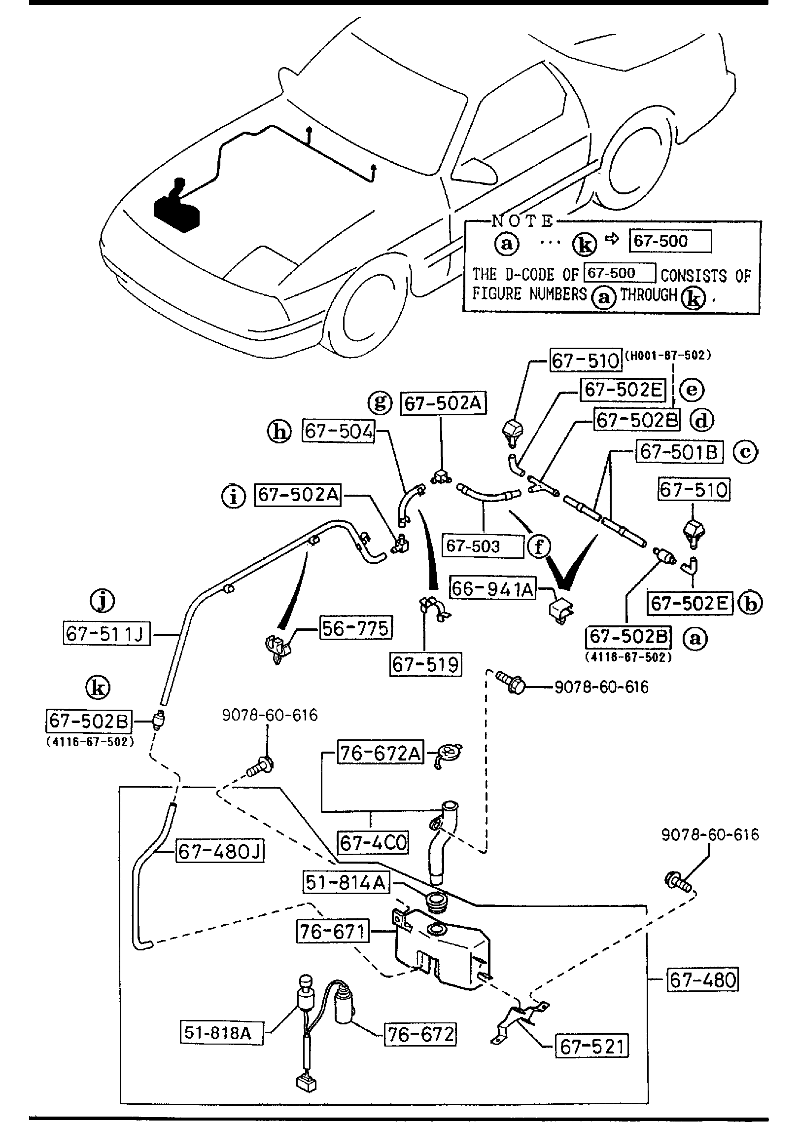 Diagram WINDSHIELD WASHER for your 2018 Mazda CX-5   