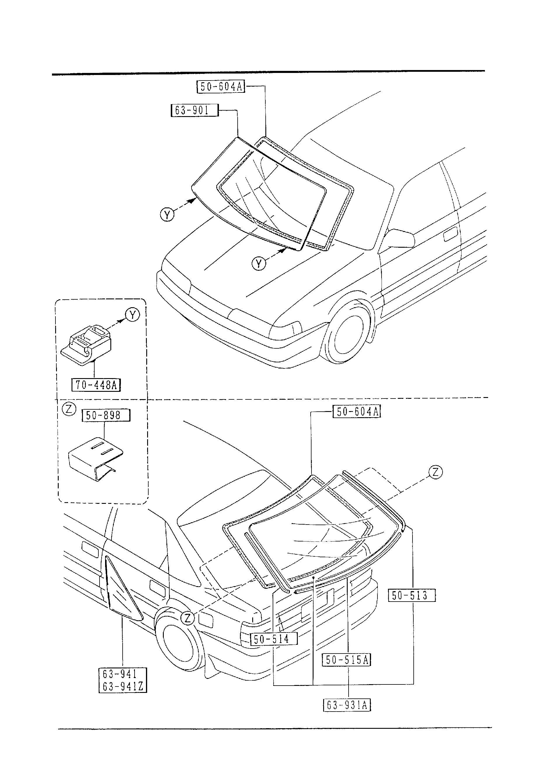 Full size assembly image of WINDOW GLASSES (626)(5-DOOR) (1/1)