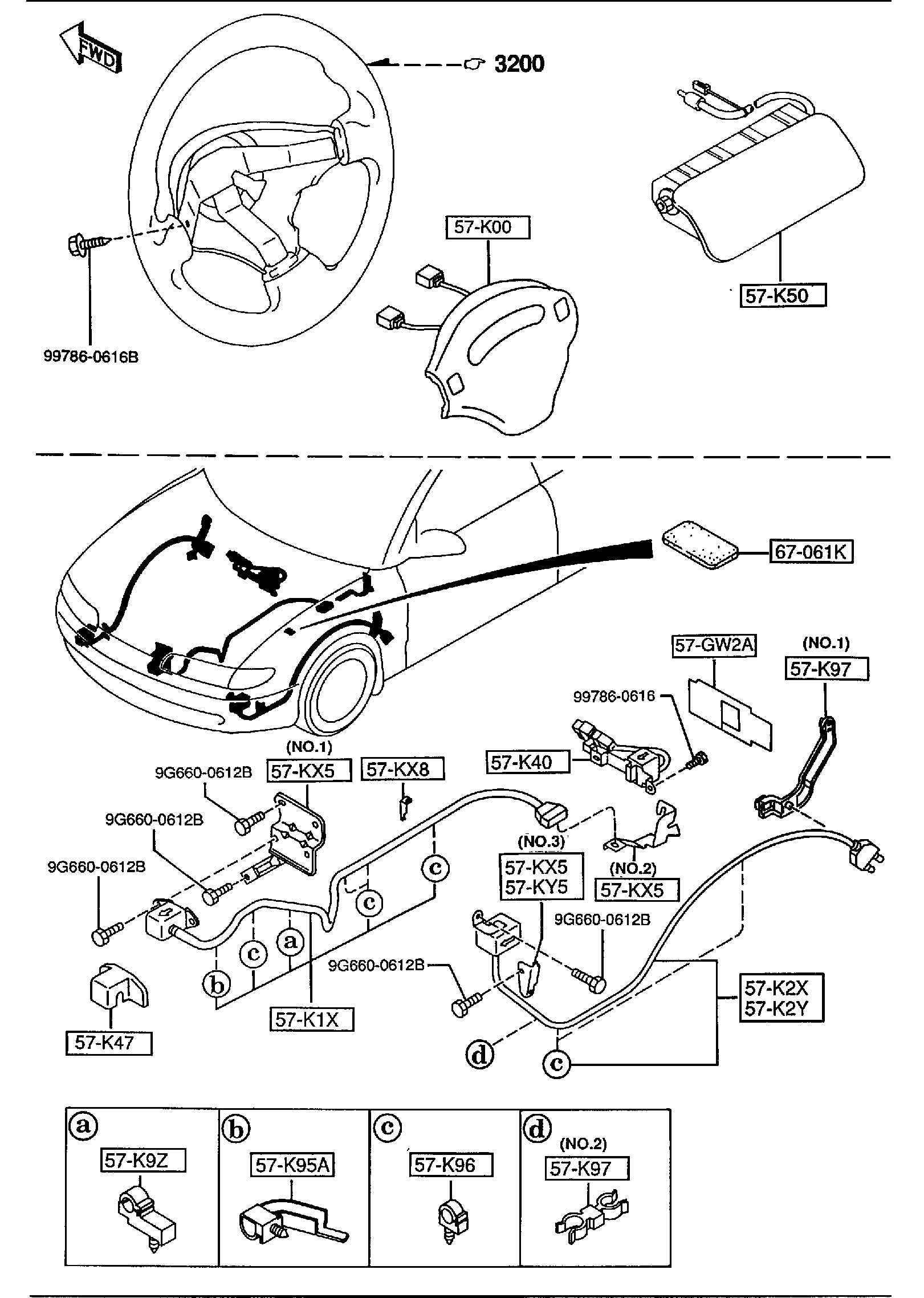 Diagram AIR BAG for your 2019 Mazda CX-5   