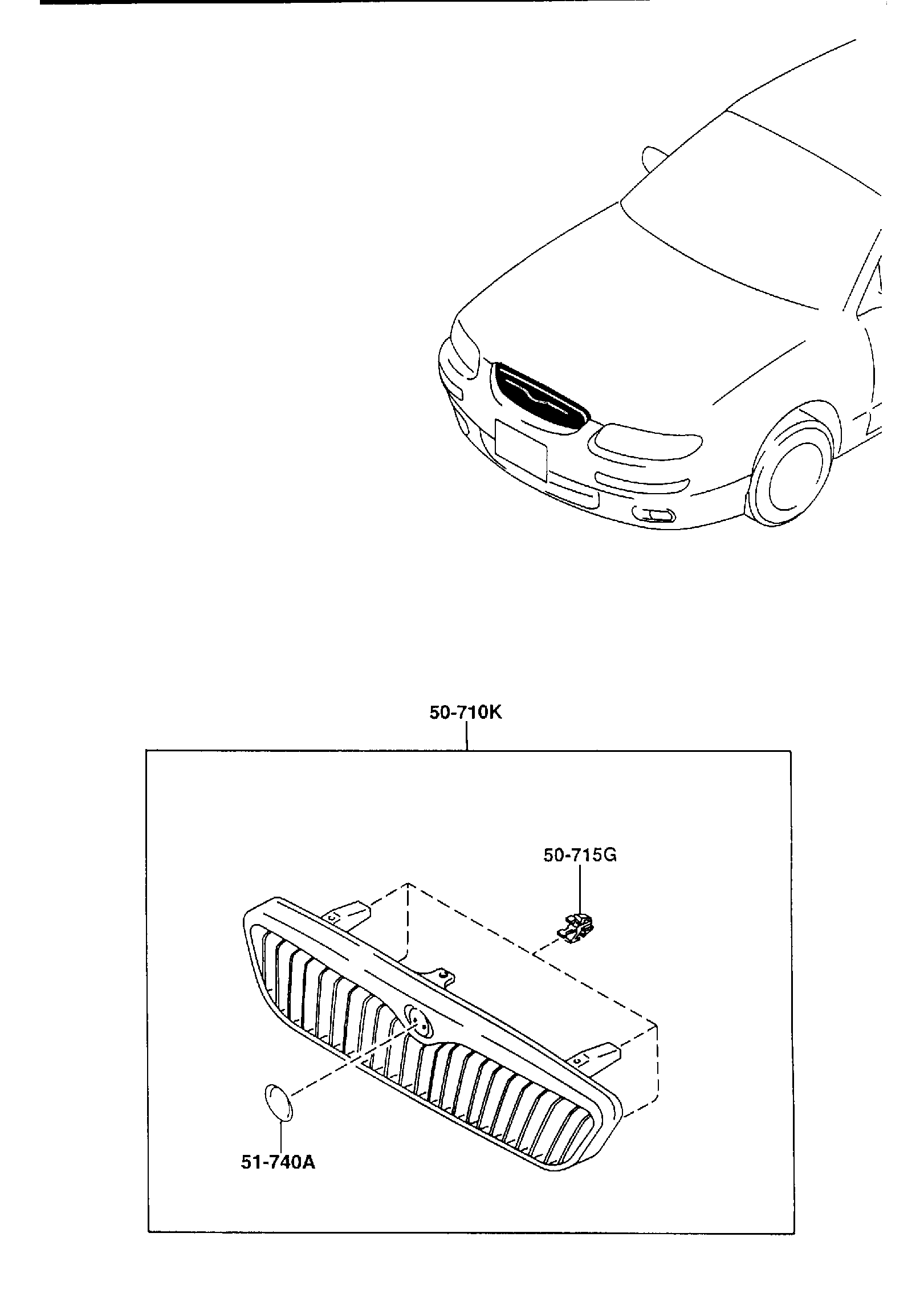 Diagram RADIATOR GRILLE for your 2015 Mazda MX-5 Miata   