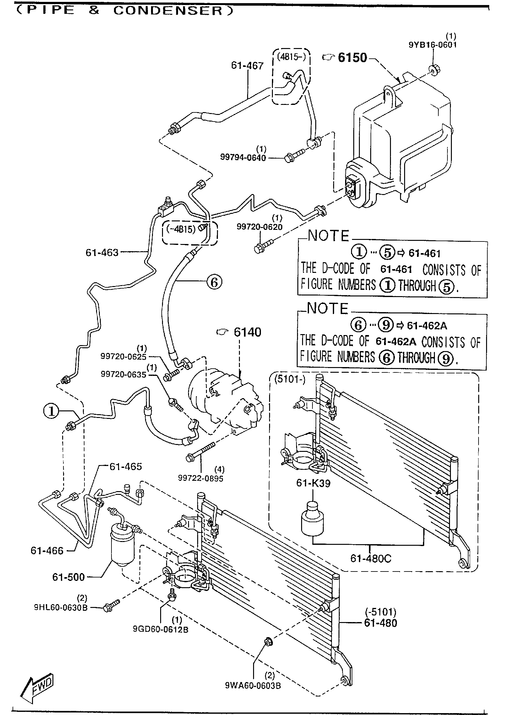 Diagram AIR CONDITIONER (2500CC) for your 2013 Mazda CX-5   