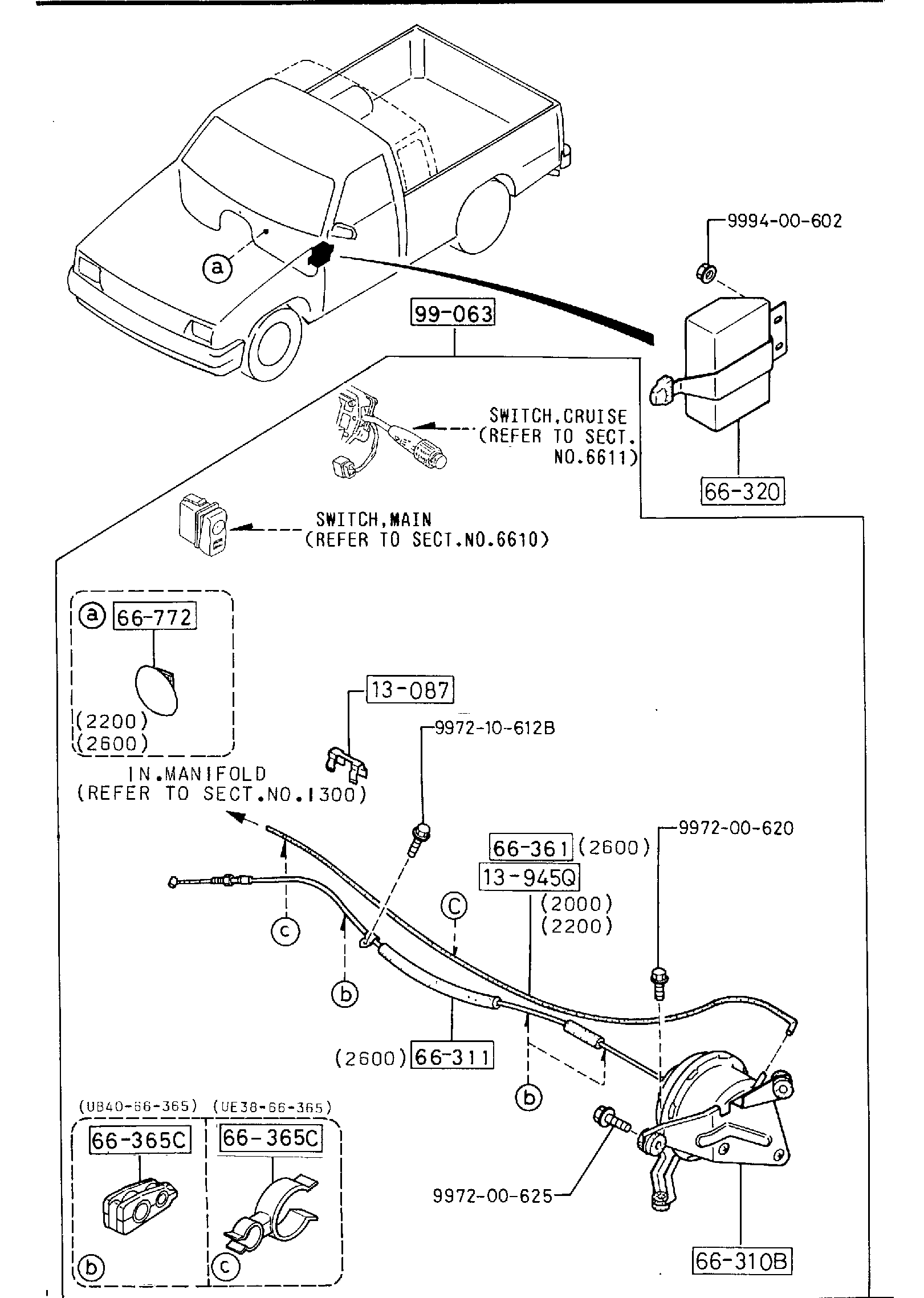Full size assembly image of AUTO CRUISE CONTROL SYSTEM (1/1)