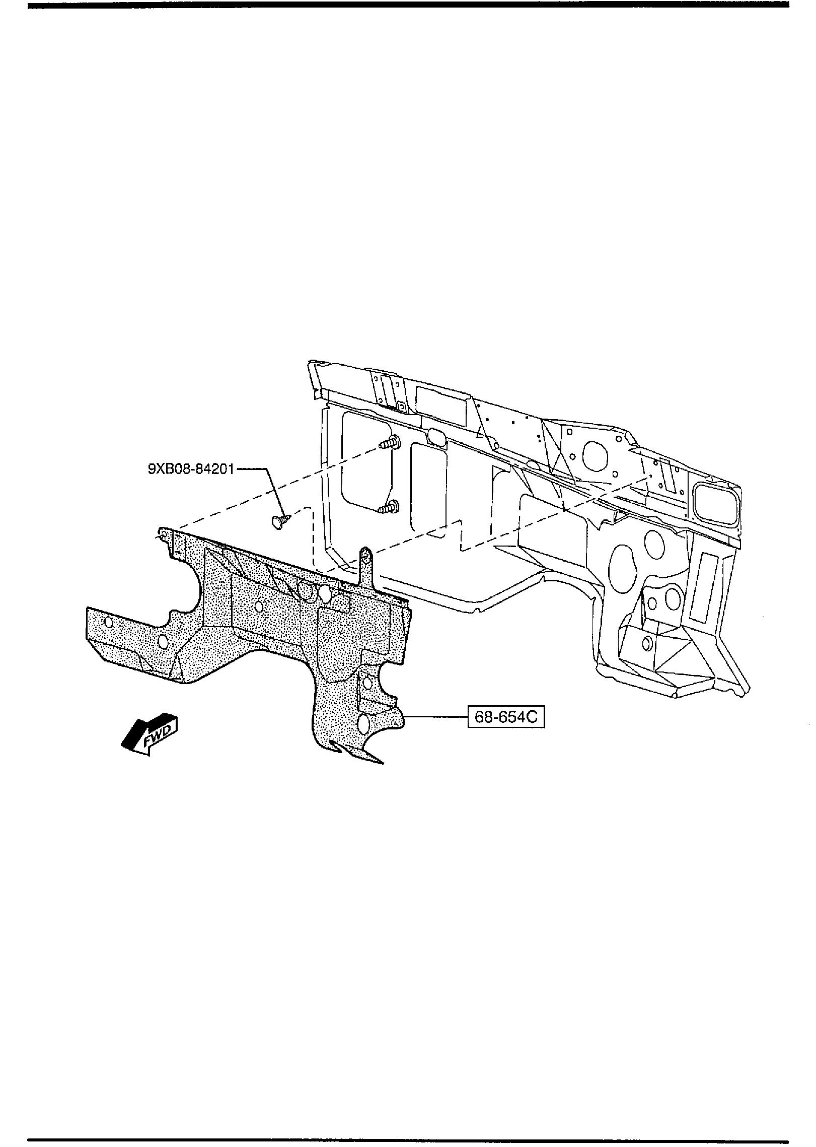 Diagram FLOOR MATS & PADS (REGULAR CAB) for your 1998 Mazda B4000 3.0L MT 4X4 SHORT BED SE 