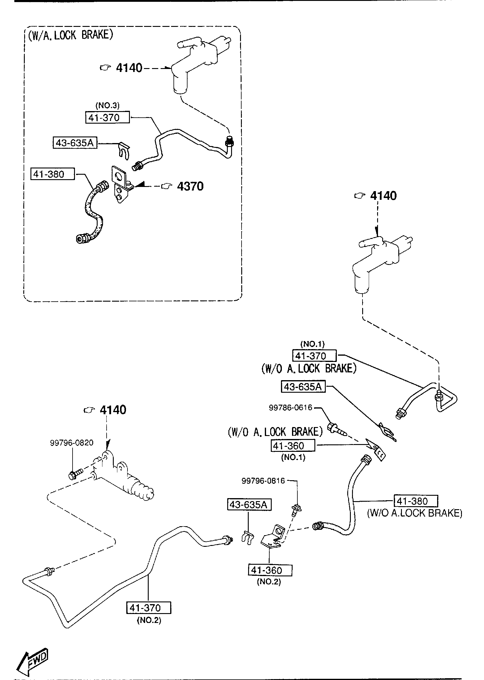 Diagram CLUTCH PIPINGS (MANUAL TRANSMISSION) (1800CC) for your 2014 Mazda Mazda3  SEDAN ITR (VIN Begins: JM1) 