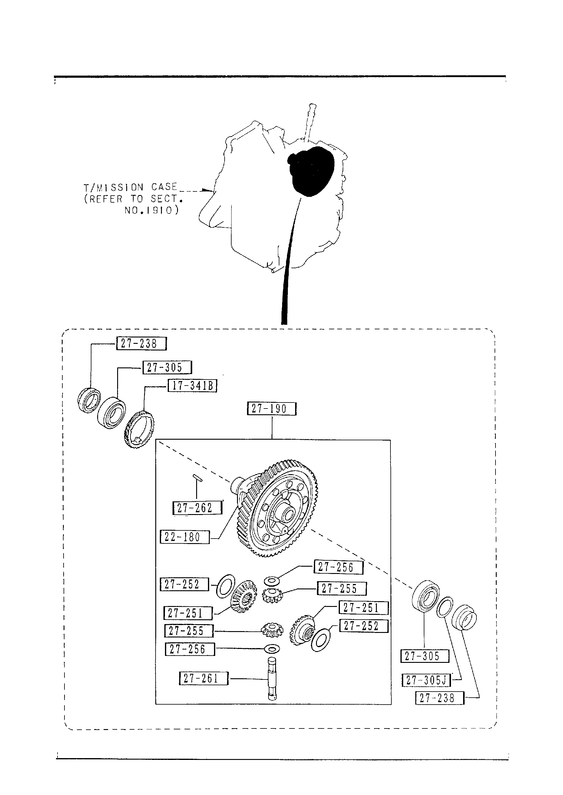 Diagram FRONT DIFFERENTIALS (AUTOMATIC TRANSMISSION) (TURBO) for your 2012 Mazda Mazda5 2.5L MT 2WD SPORT WAGON 