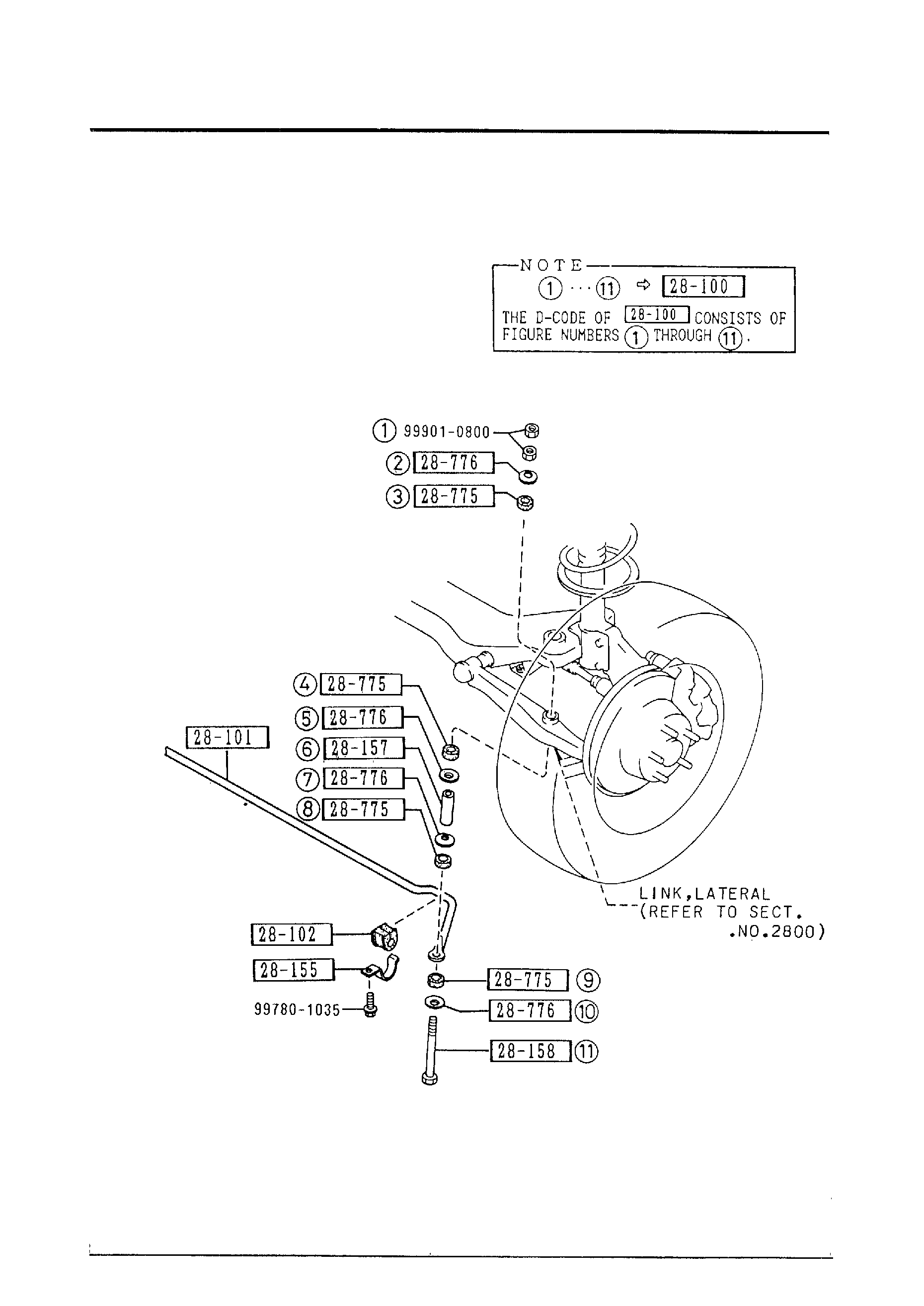 Diagram REAR STABILIZER (2WS) for your 2015 Mazda Mazda3  SEDAN ITR (VIN Begins: 3MZ) 