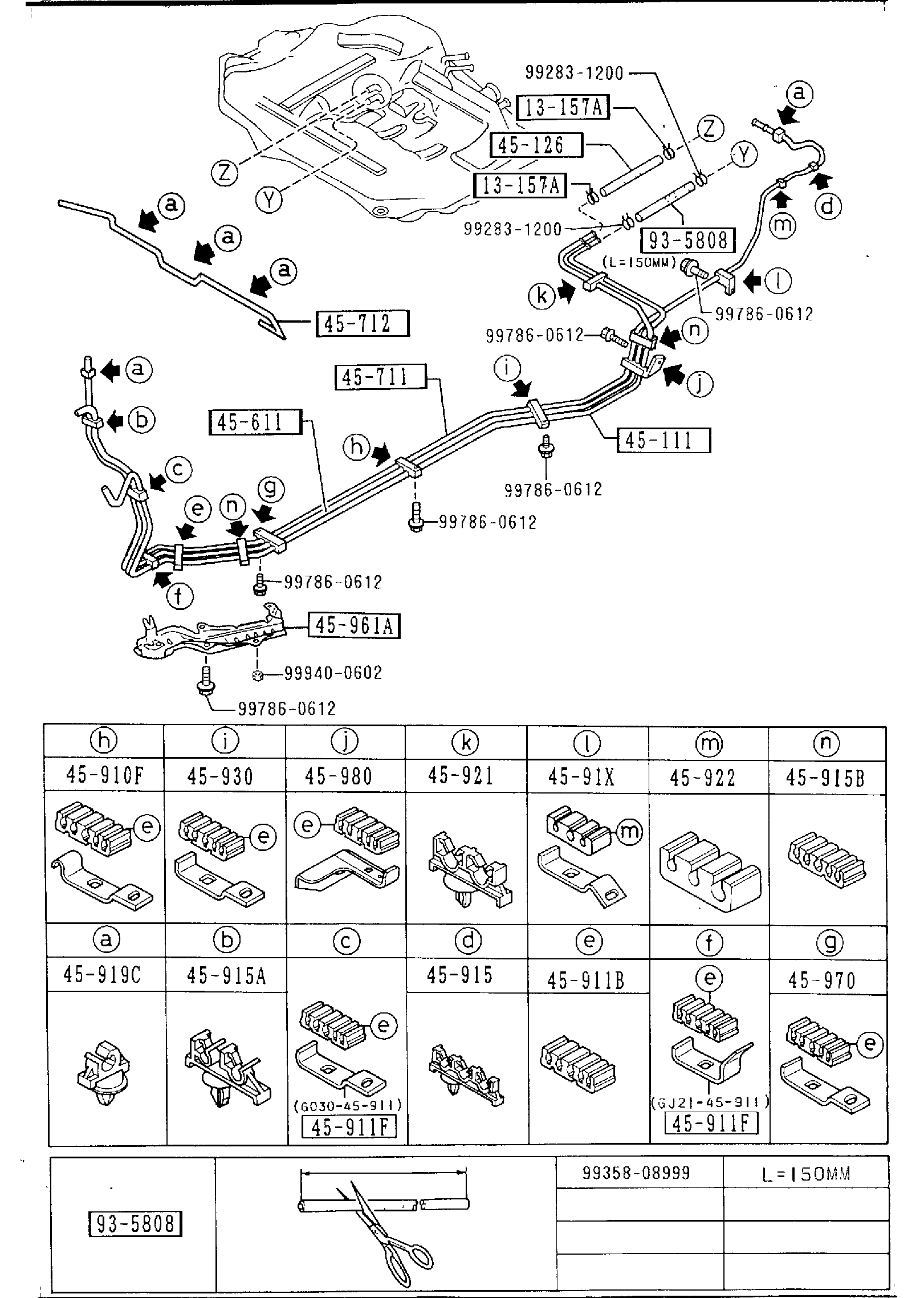 Full size assembly image of FUEL PIPINGS (1/1)