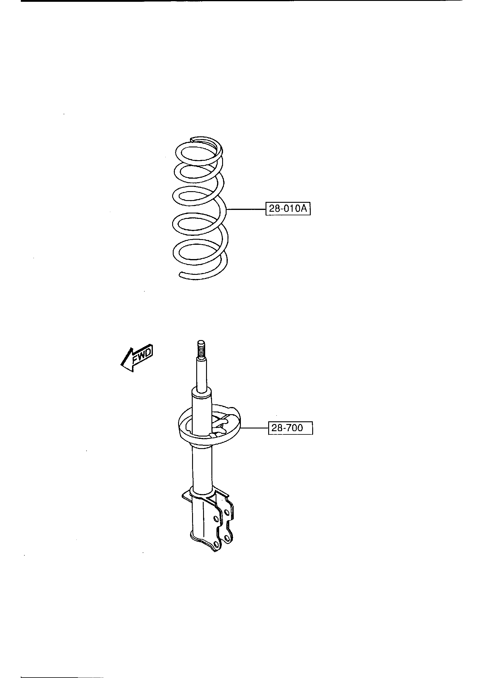 Full size assembly image of REAR SPRING & DAMPER (1/1)