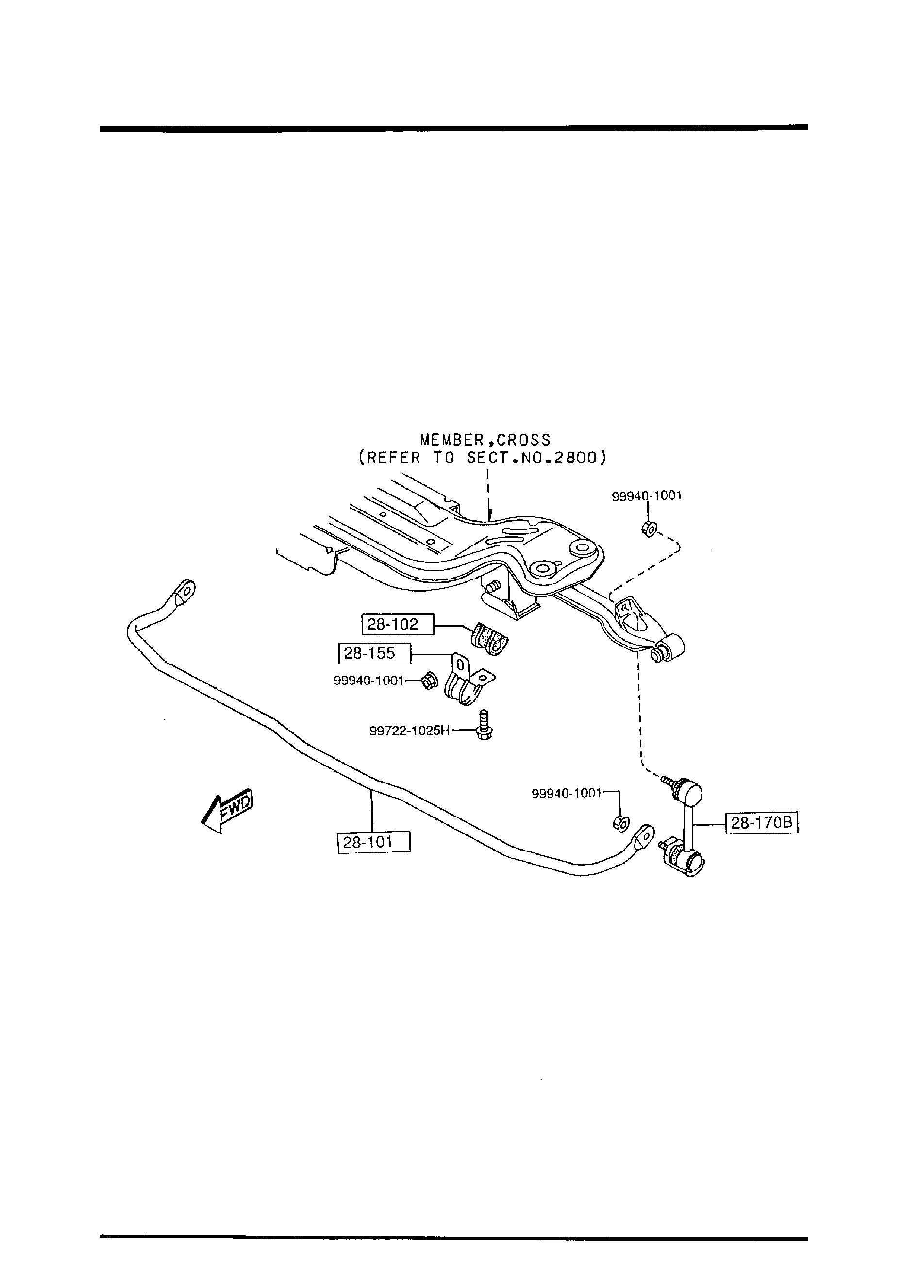 Diagram REAR STABILIZER for your 2009 Mazda CX-7   