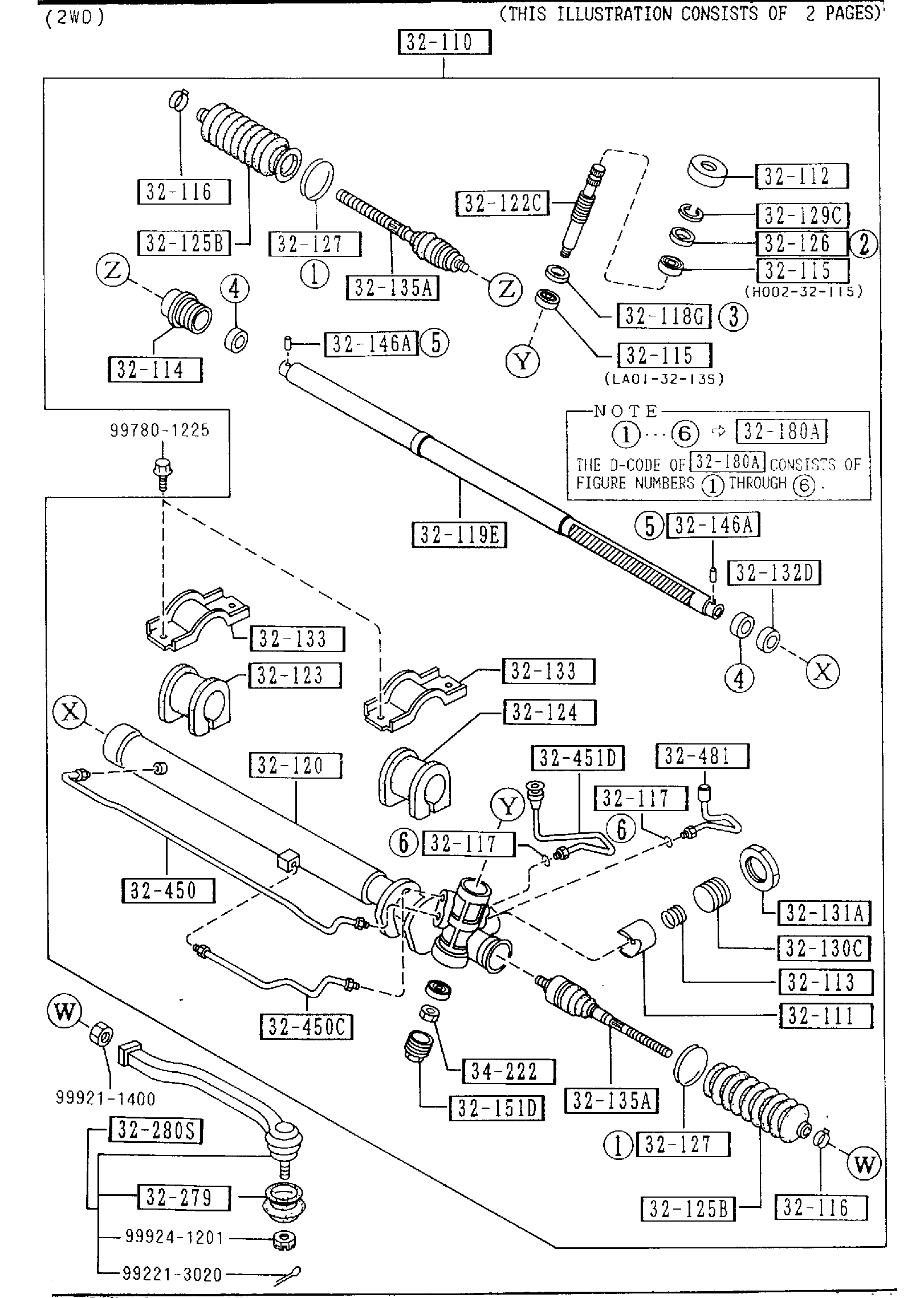 Diagram STEERING GEAR for your 2007 Mazda B4000   