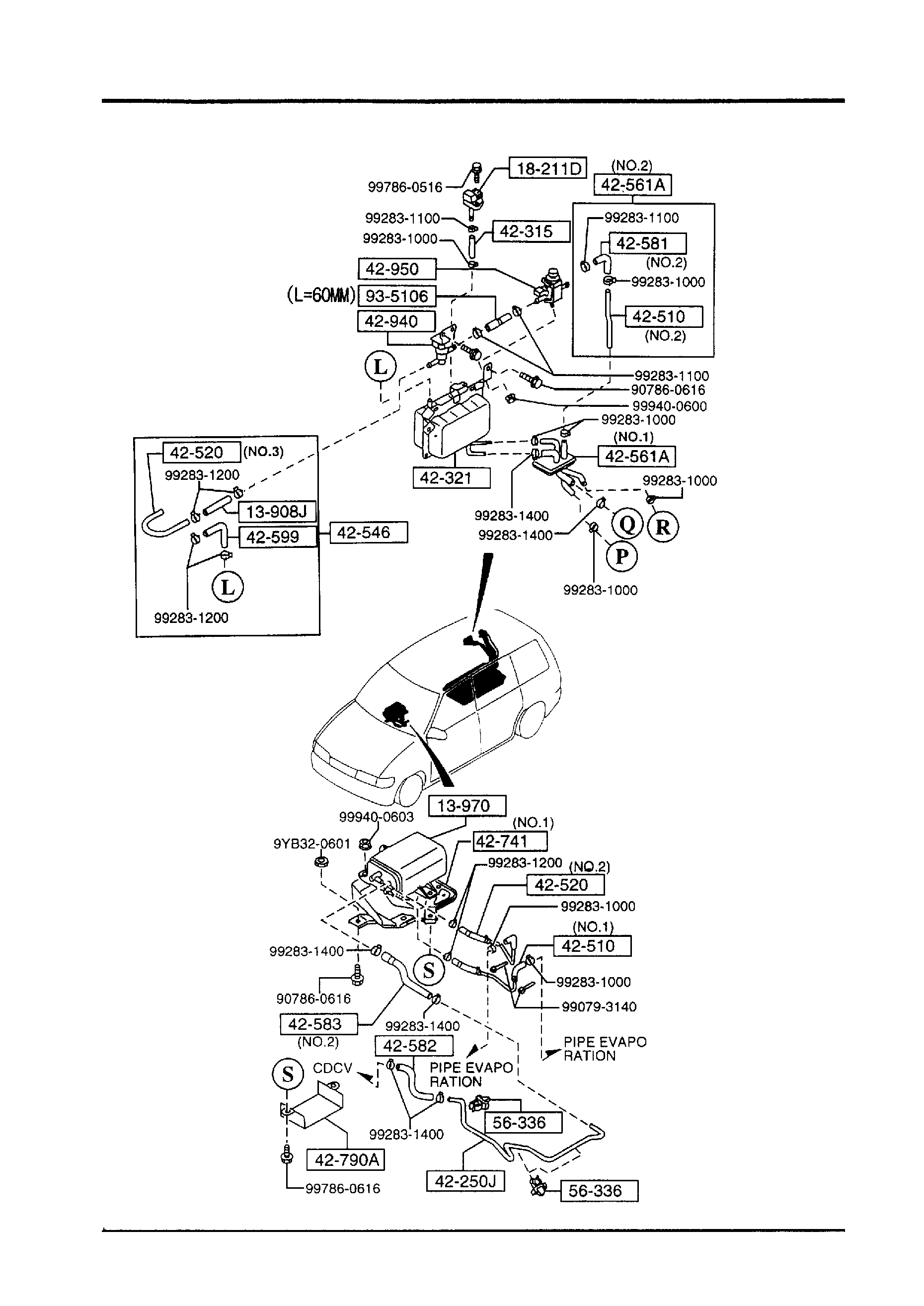 Diagram FUEL TANK for your 2018 Mazda Mazda6  SEDAN SIGNATURE 