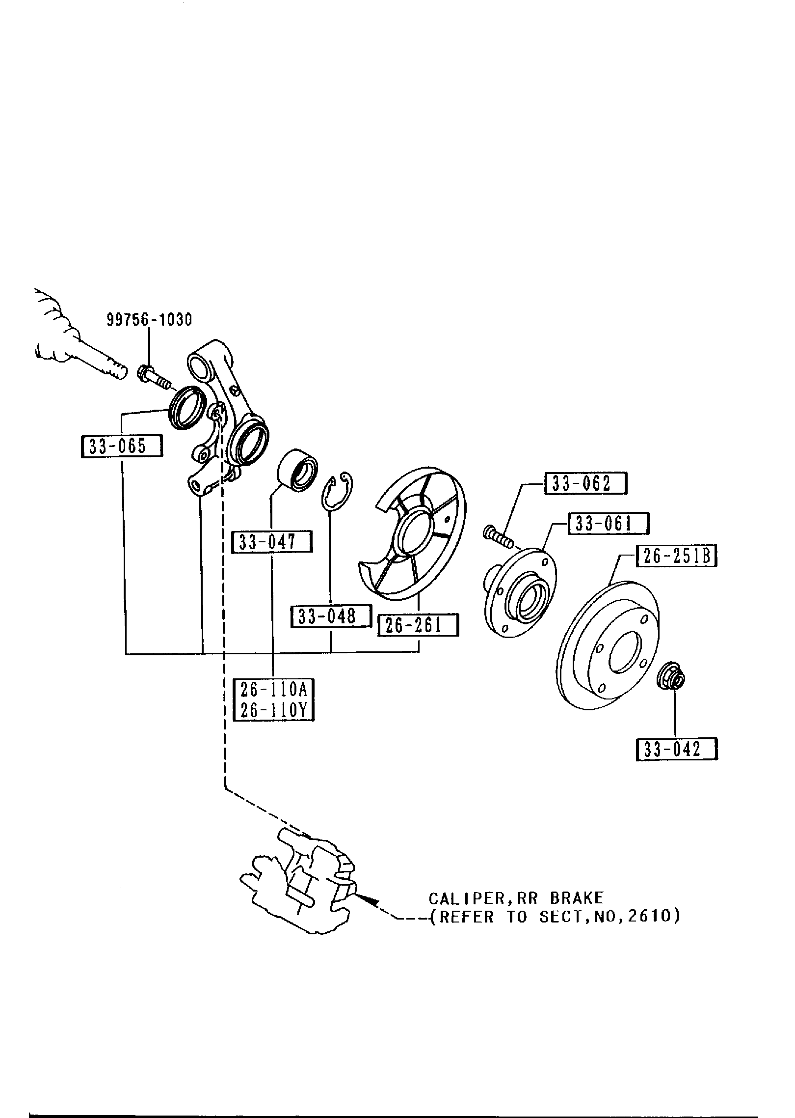 Diagram REAR AXLE for your 2007 Mazda B2300   