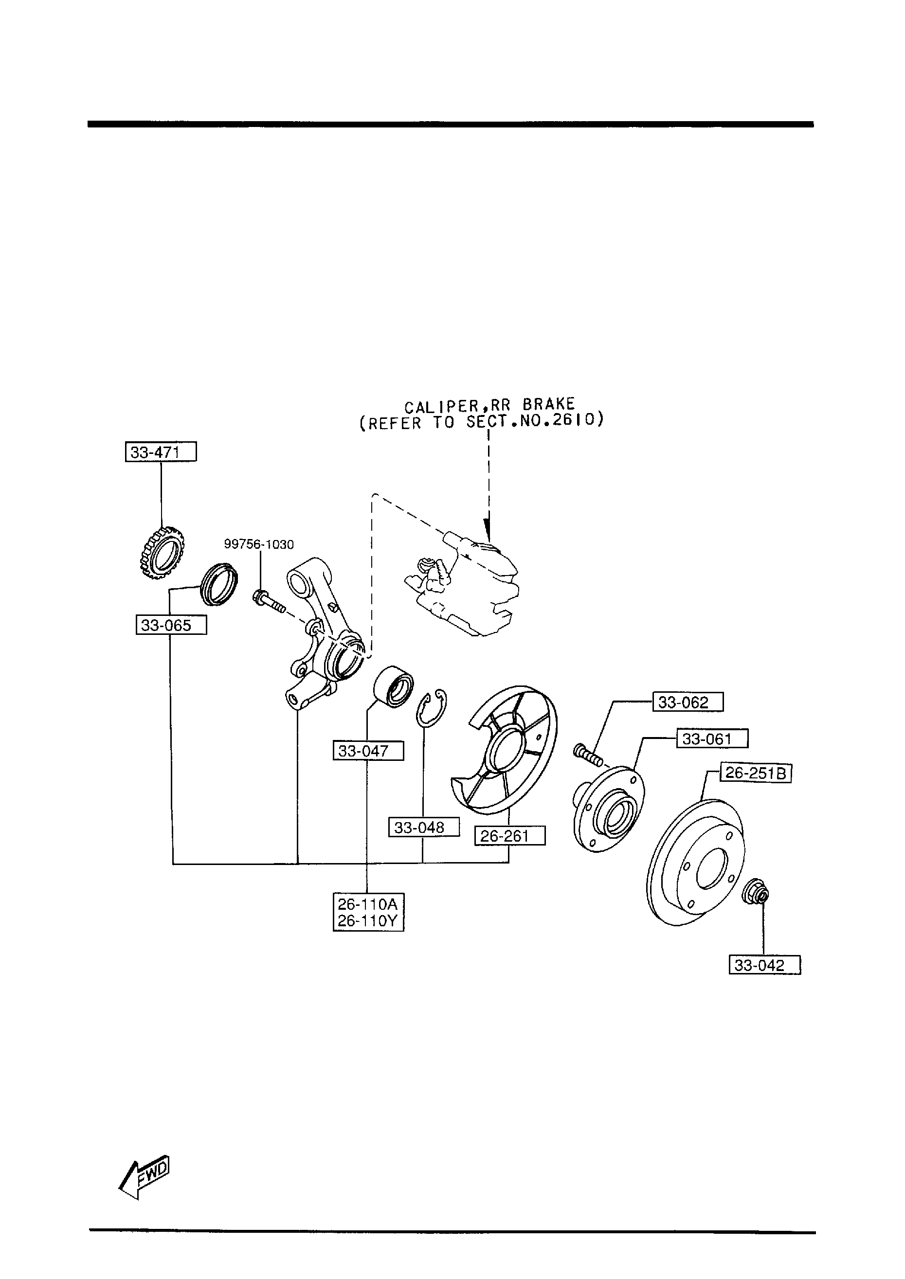 Diagram REAR AXLE for your 2007 Mazda B2300   